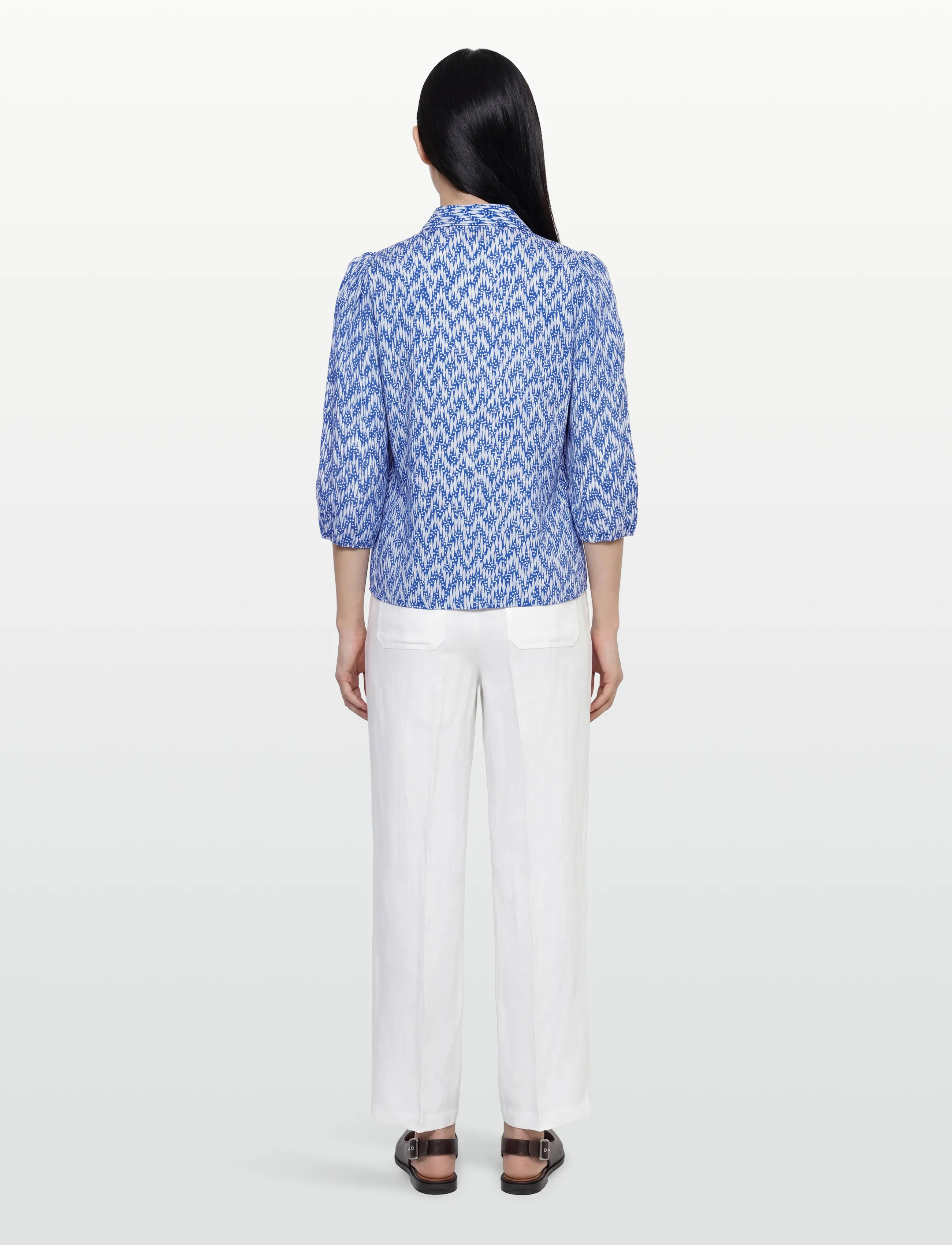 Lollys Laundry - BonoLL Shirt SS - short-sleeved shirts - blue - 4