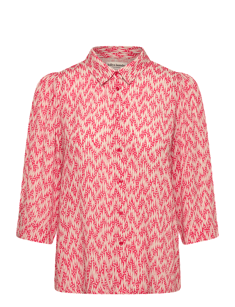 Lollys Laundry - BonoLL Shirt SS - kurzärmlige hemden - pink - 0