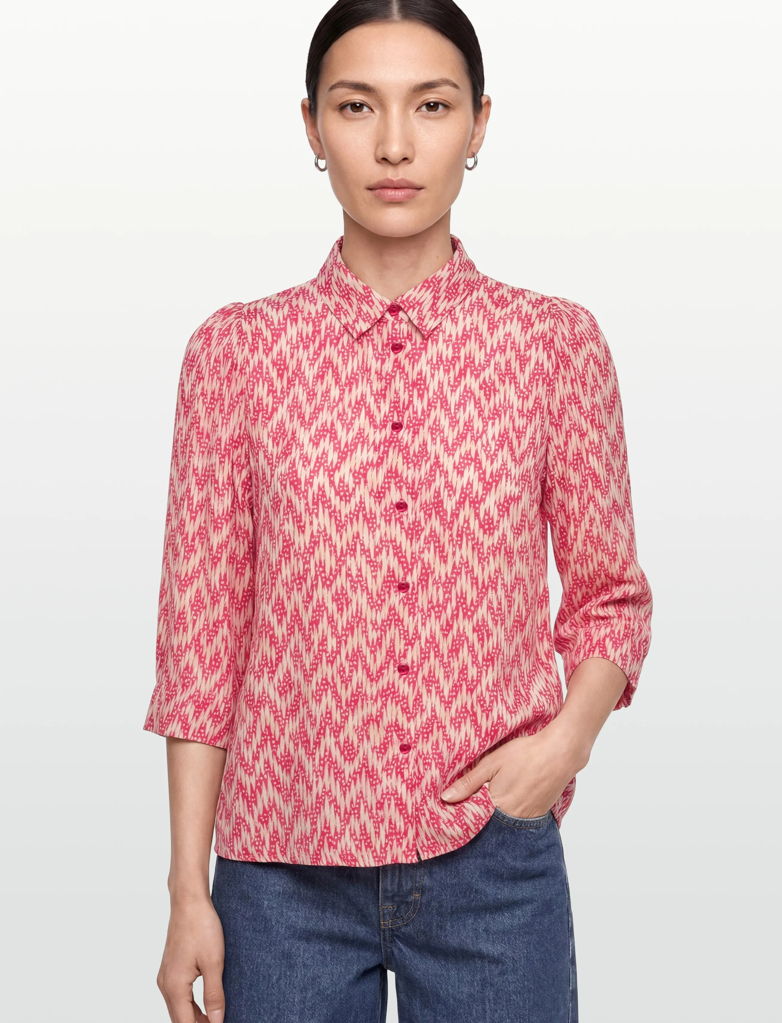 Lollys Laundry - BonoLL Shirt SS - lühikeste varrukatega särgid - pink - 3