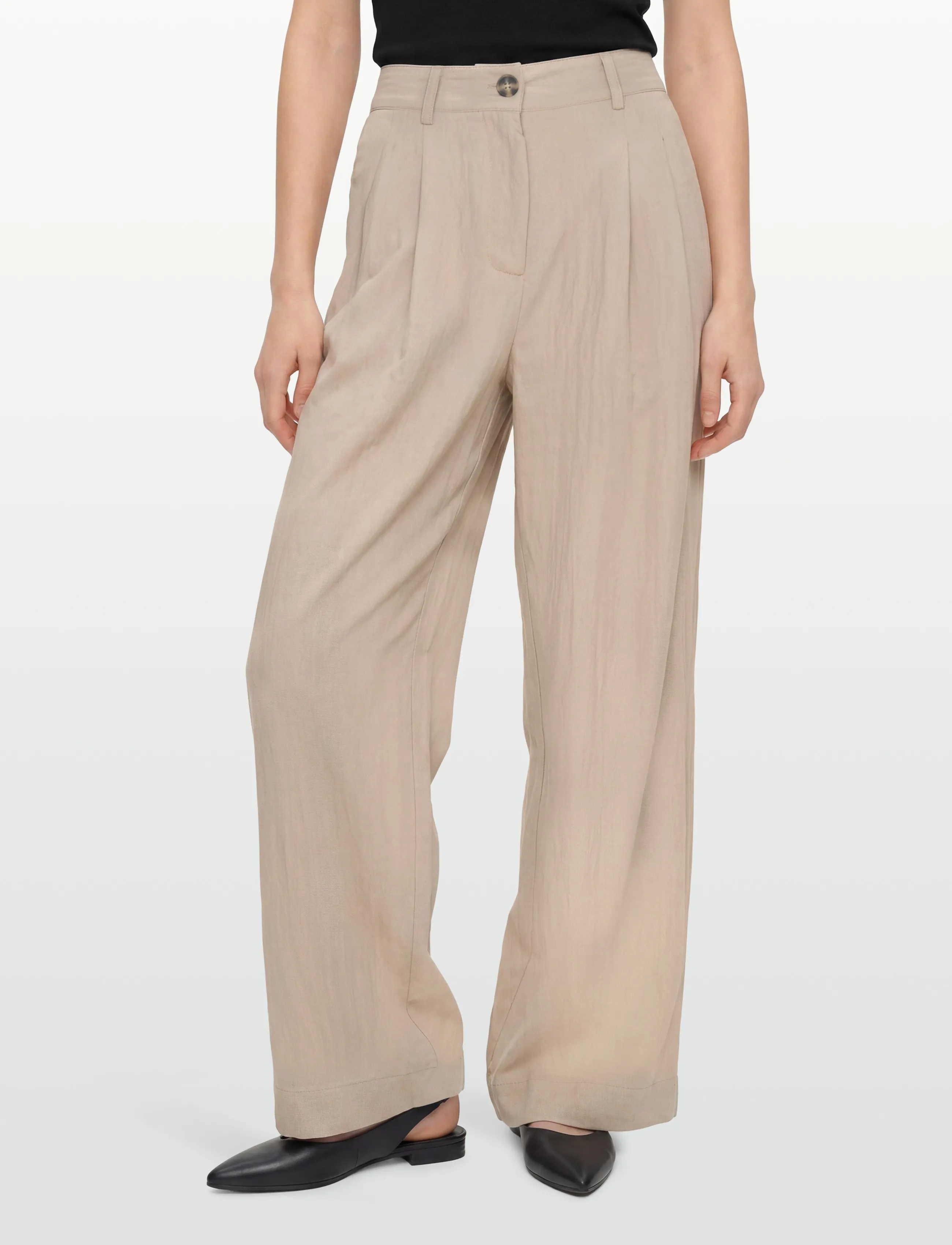 Lollys Laundry - MiloLL Pants - culottes - beige - 3