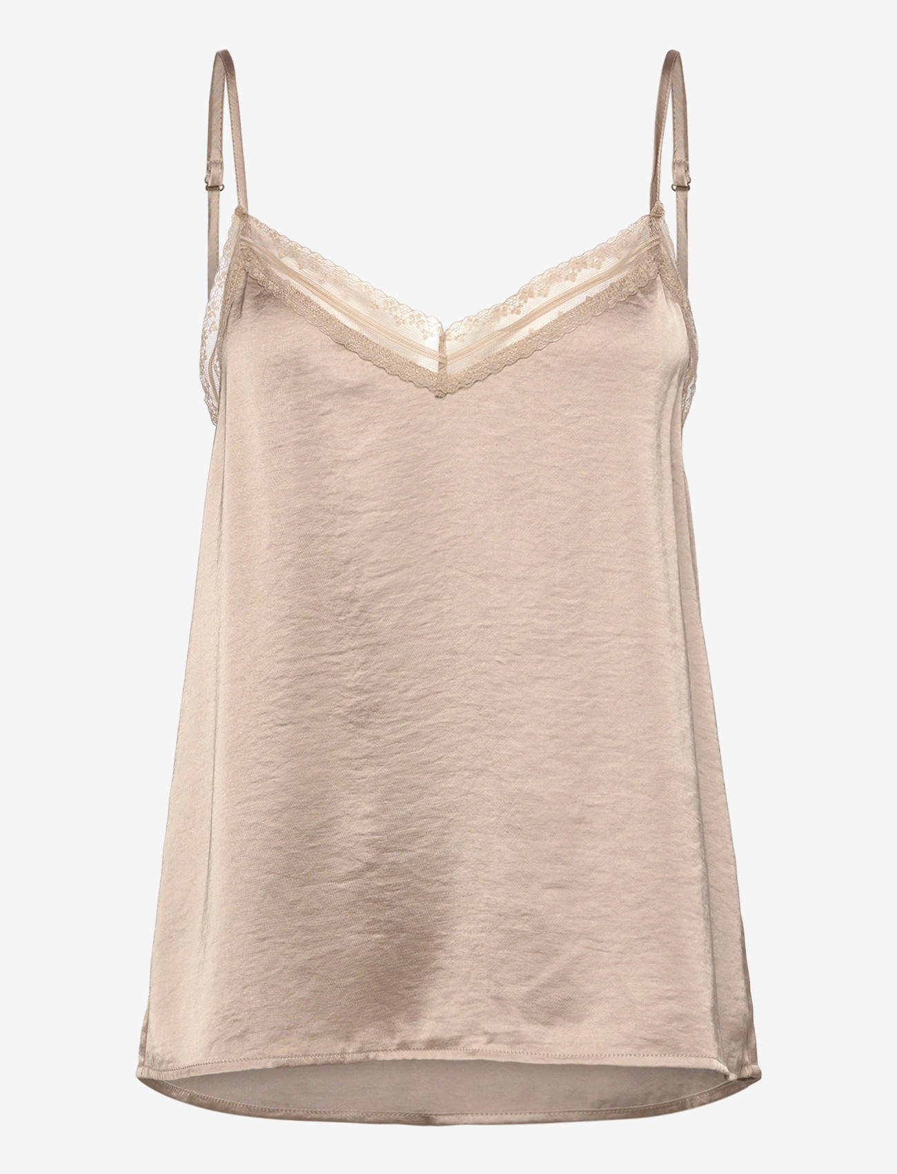 Lollys Laundry - VianeLL Top - tanktops - beige - 1