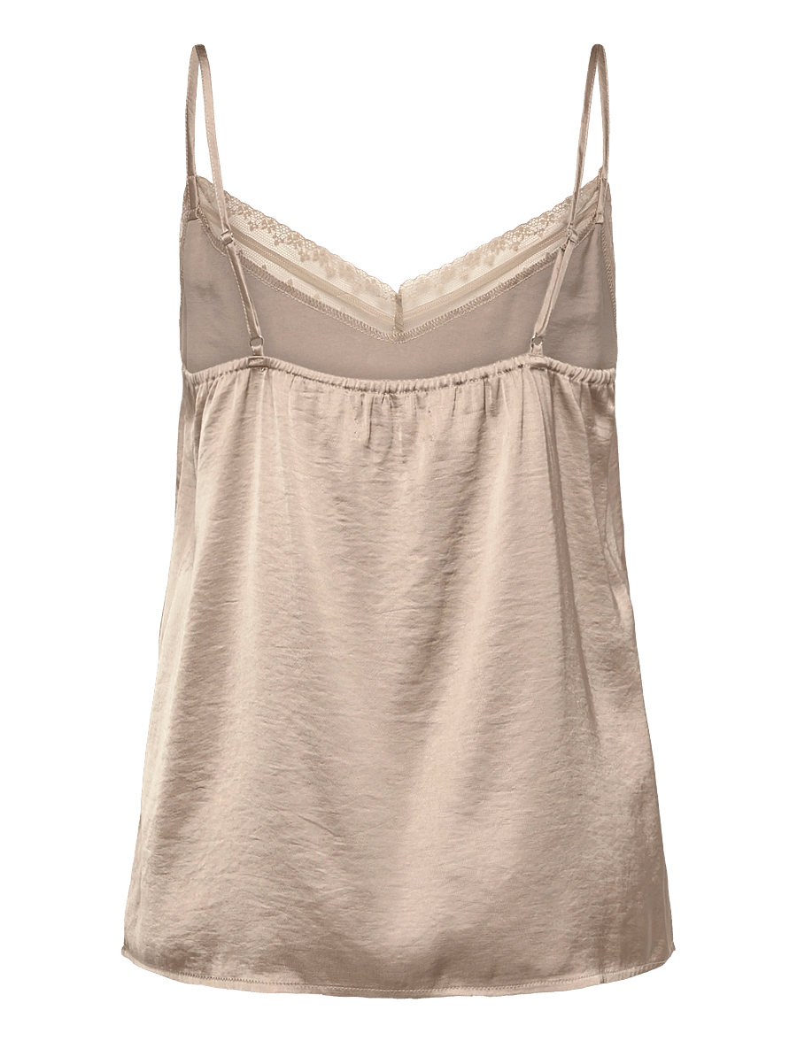Lollys Laundry - VianeLL Top - linnen - beige - 2