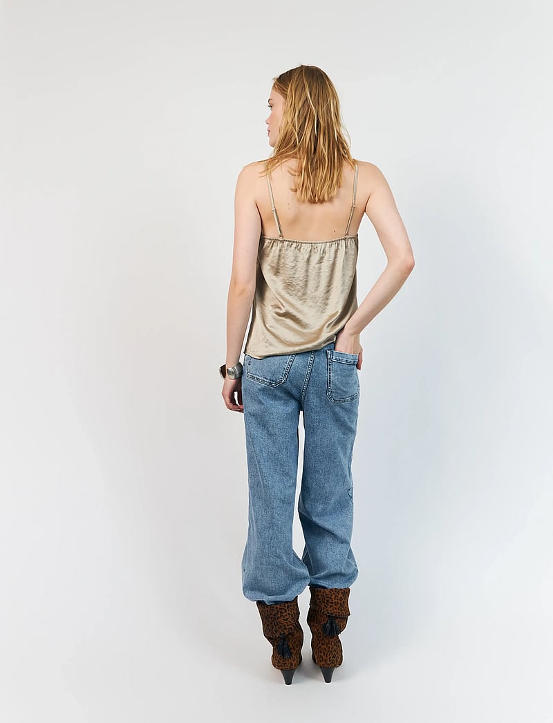 Lollys Laundry - VianeLL Top - tanktops - beige - 3