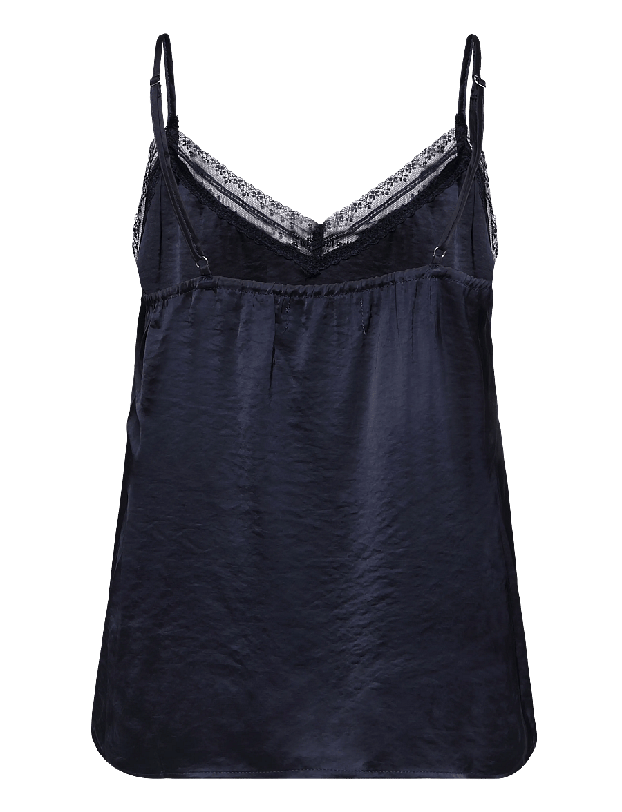 Lollys Laundry - VianeLL Top - Ärmellose tops - dark blue - 2