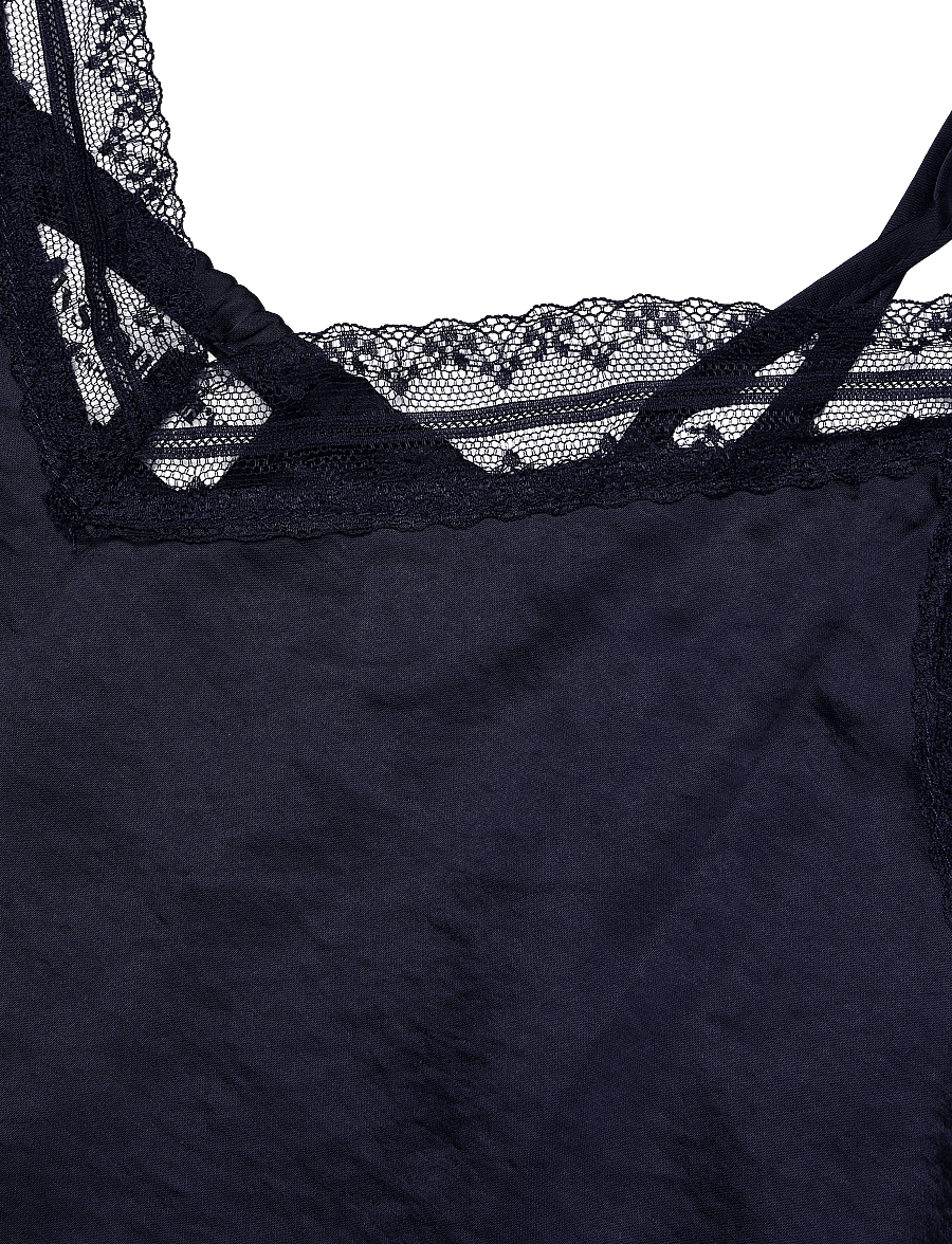 Lollys Laundry - VianeLL Top - Ärmellose tops - dark blue - 3