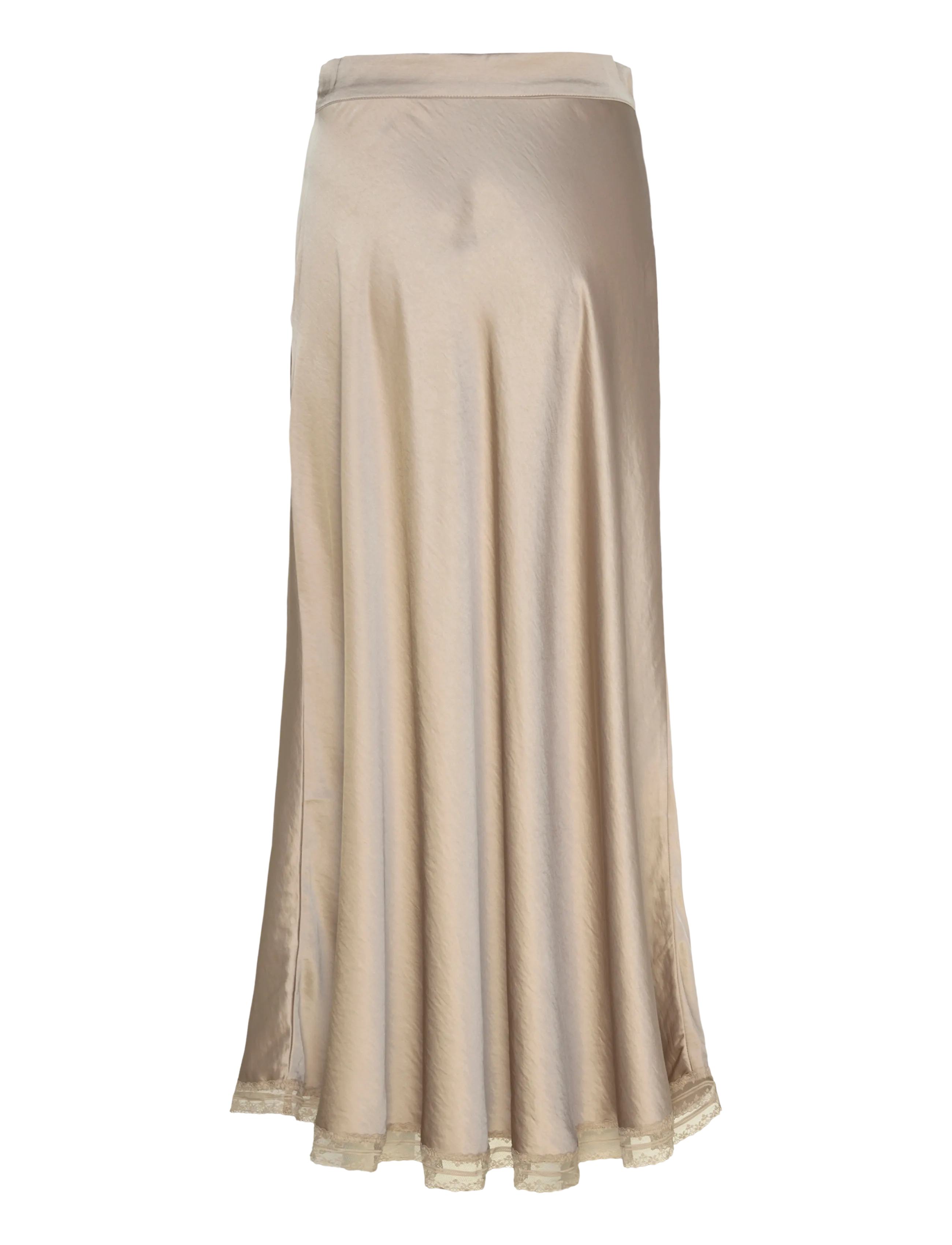Lollys Laundry - MioLL Midi Skirt - maxi röcke - beige - 2