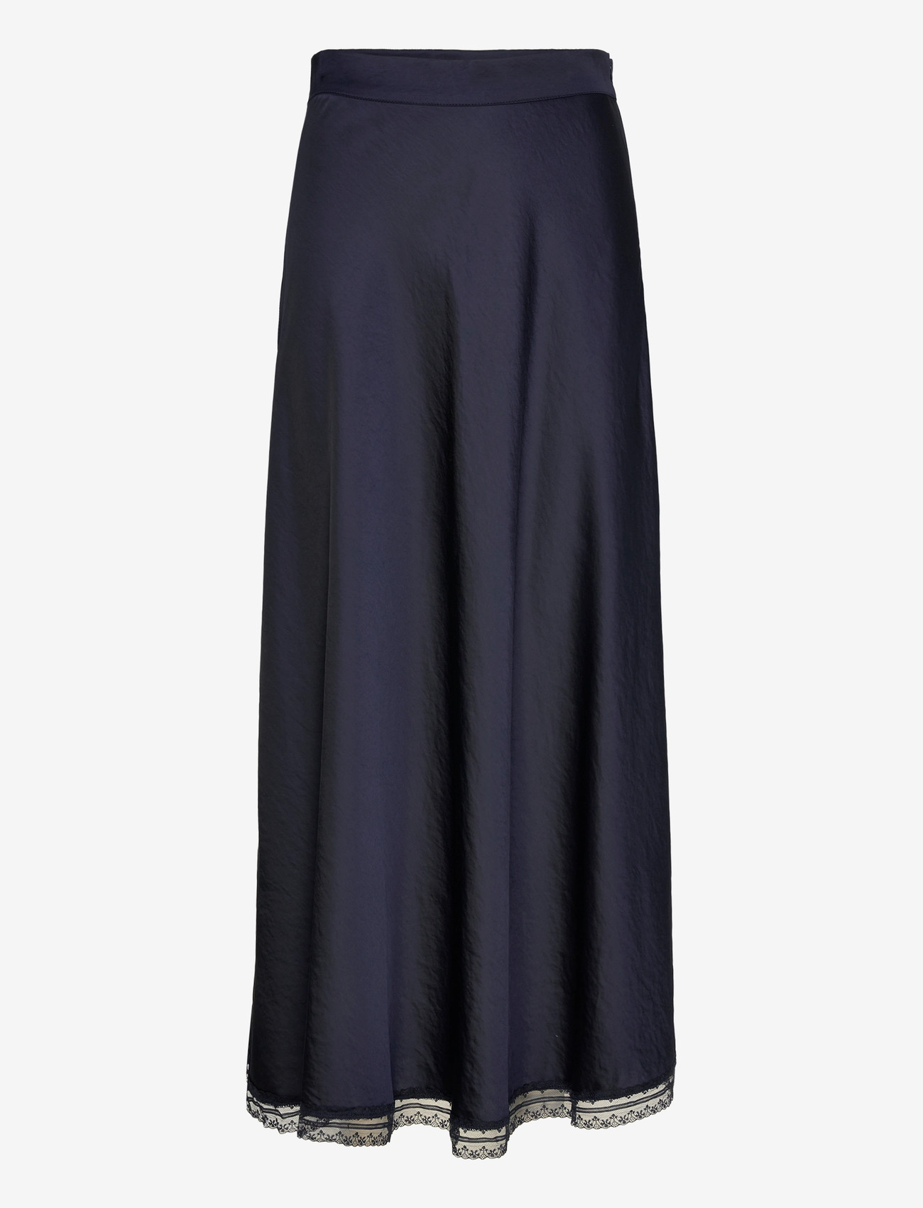 Lollys Laundry - MioLL Midi Skirt - maxi nederdele - dark blue - 0