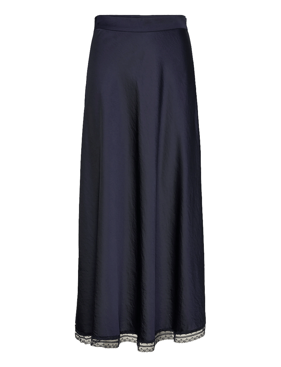 Lollys Laundry - MioLL Midi Skirt - maxi röcke - dark blue - 0