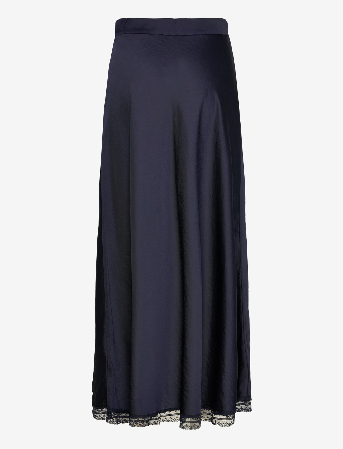 Lollys Laundry - MioLL Midi Skirt - maxi nederdele - dark blue - 1