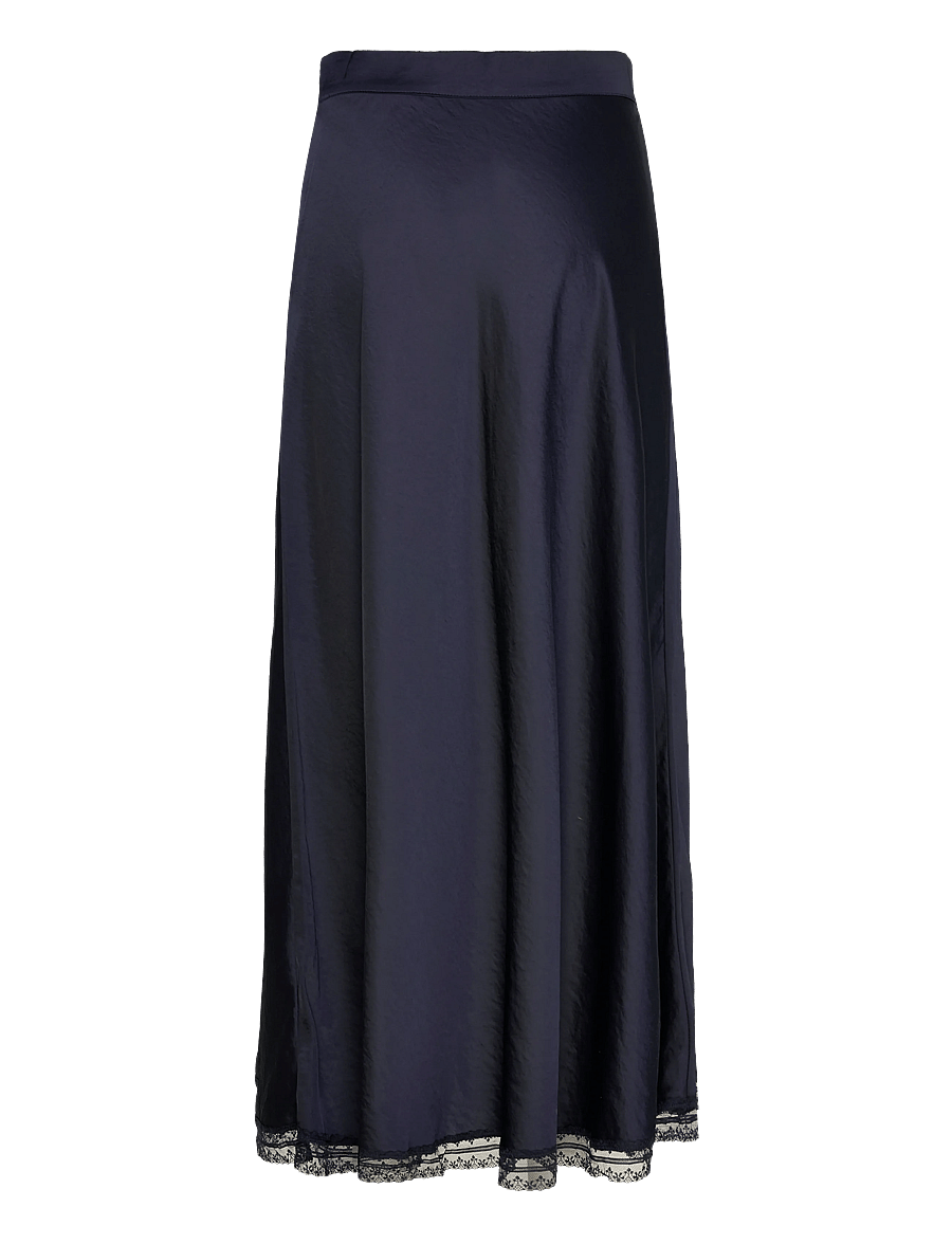 Lollys Laundry - MioLL Midi Skirt - maxi röcke - dark blue - 1