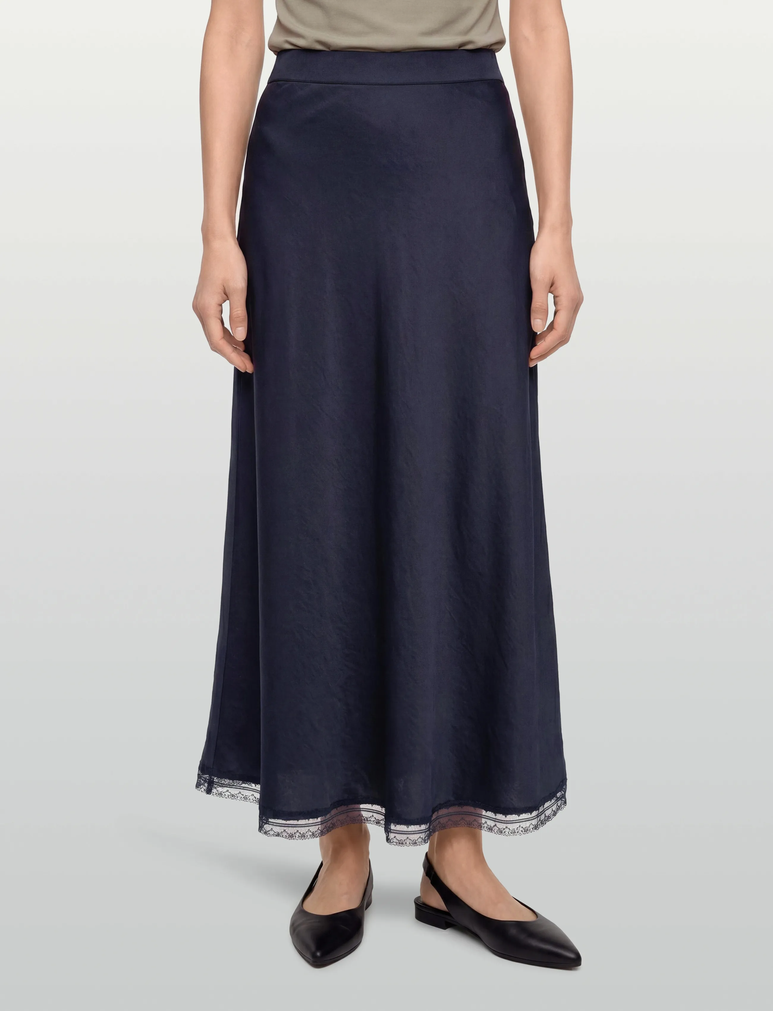 Lollys Laundry - MioLL Midi Skirt - maksiseelikud - dark blue - 3