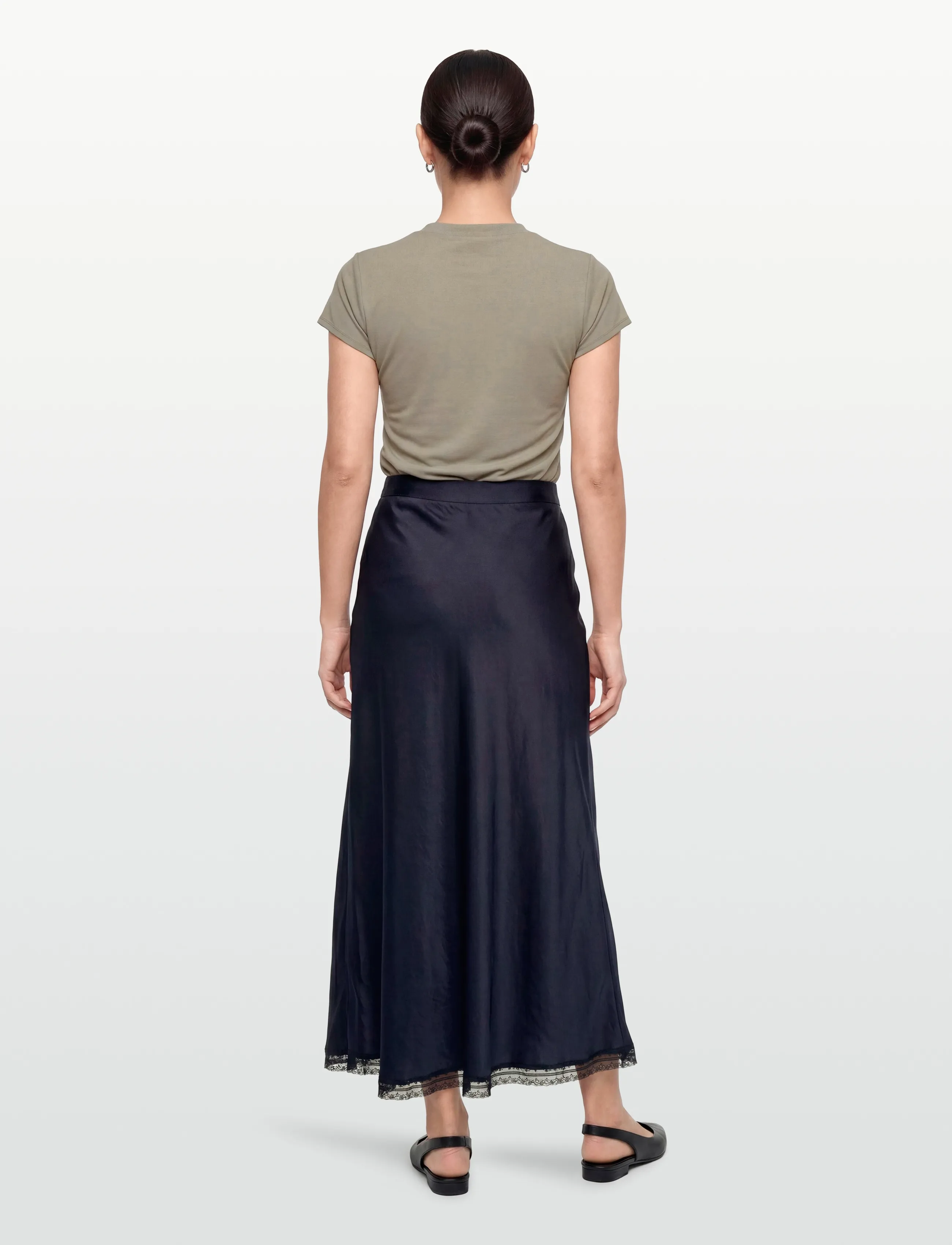 Lollys Laundry - MioLL Midi Skirt - maksiseelikud - dark blue - 4
