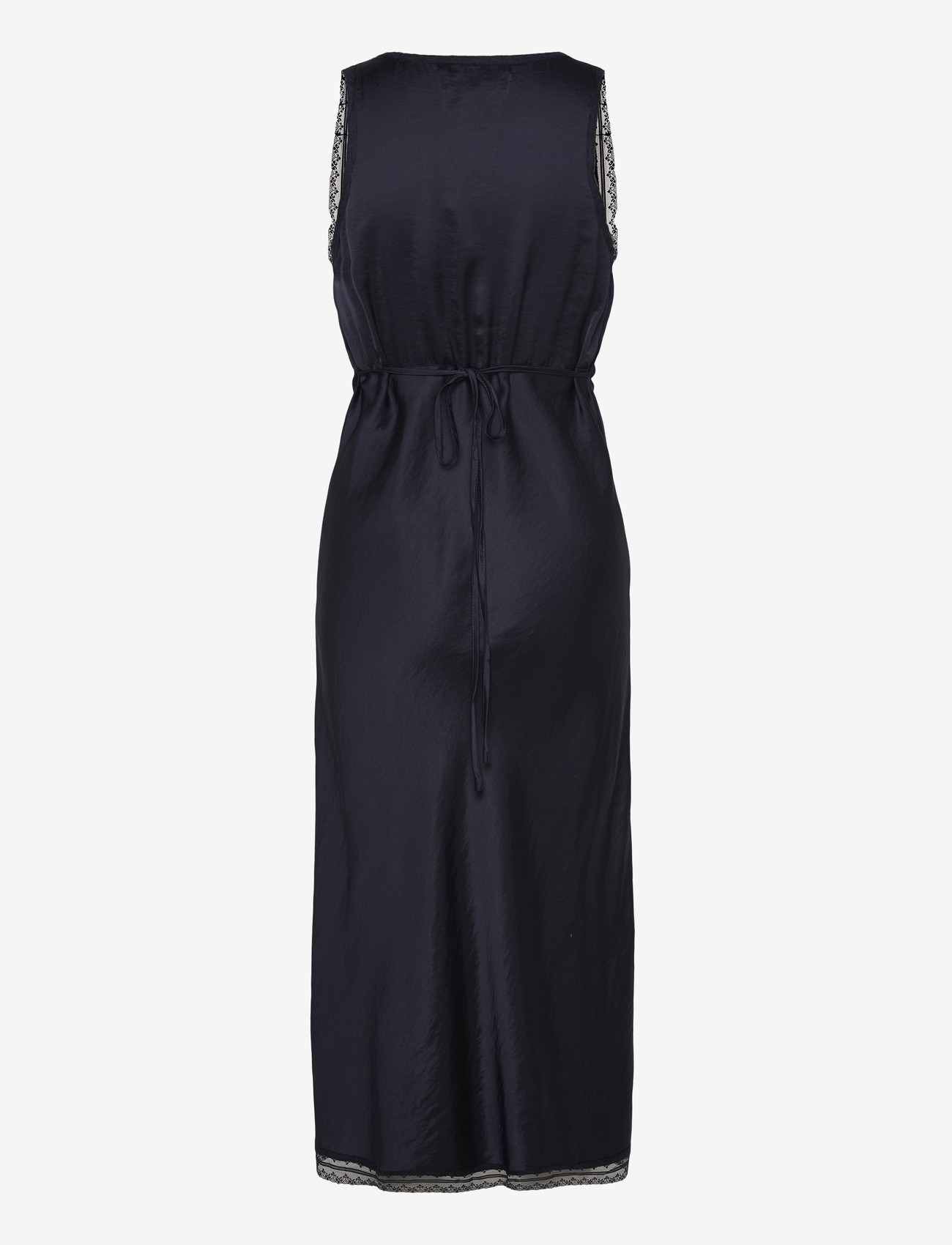 Lollys Laundry - ClariLL Midi Dress SL - slip dresses - dark blue - 2