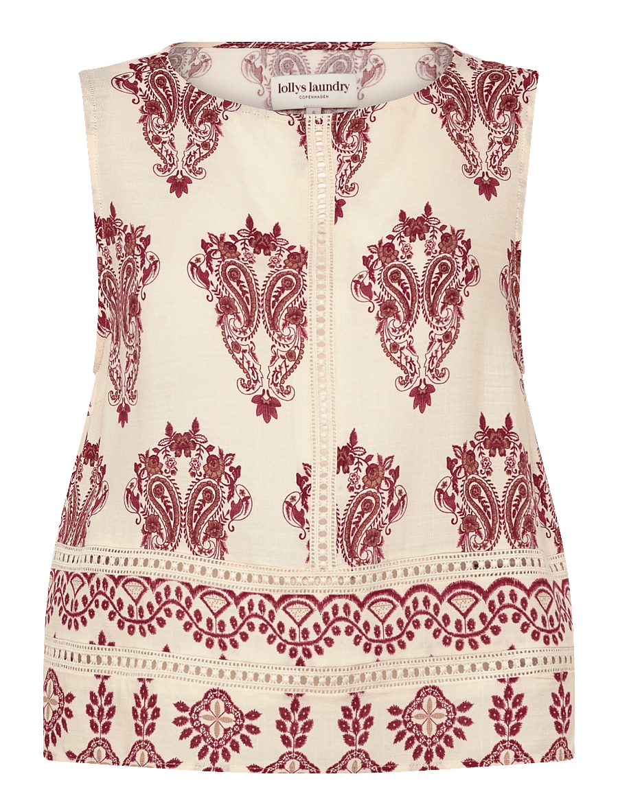 Lollys Laundry - PiaLL Top SL - Ärmlösa blusar - creme - 1