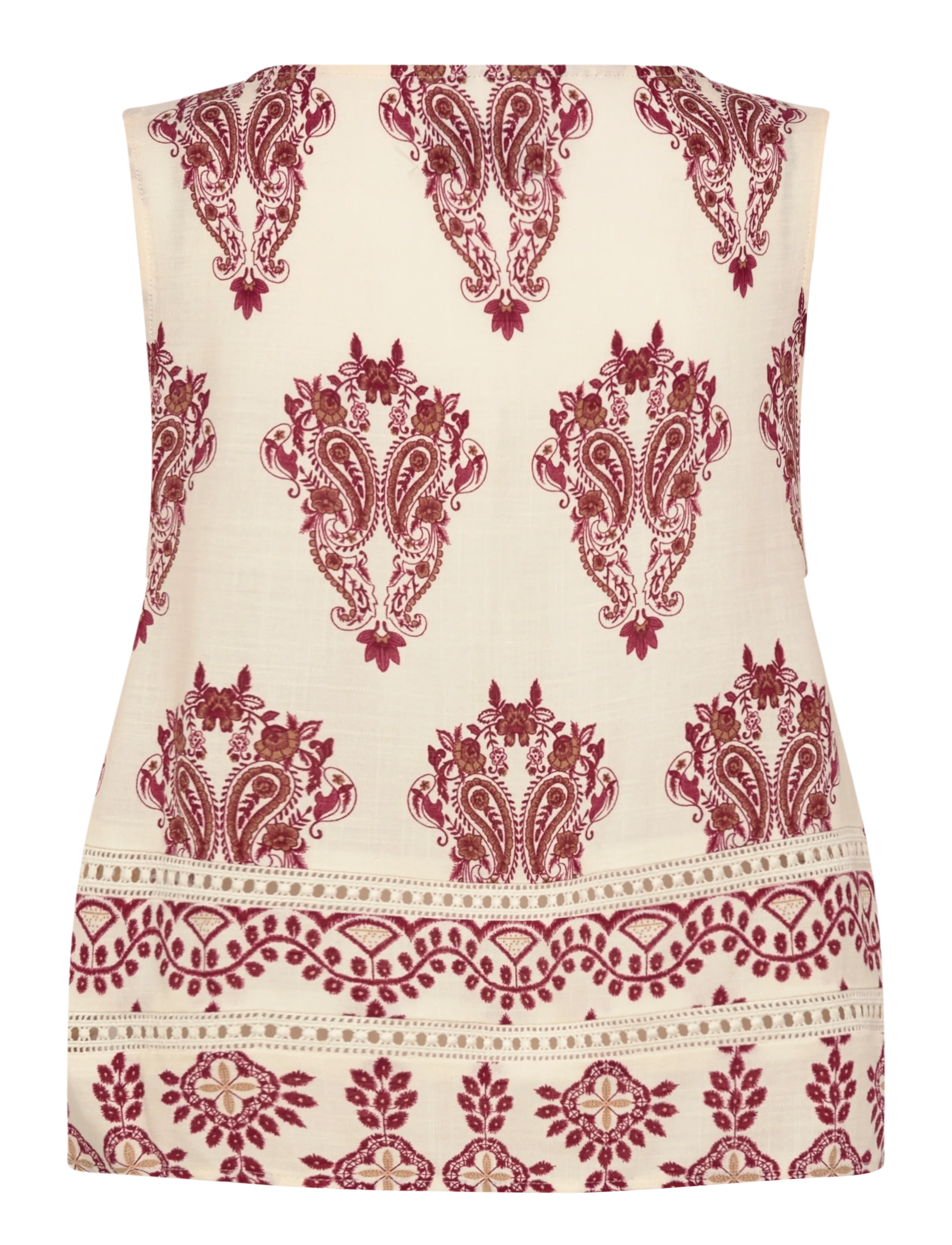 Lollys Laundry - PiaLL Top SL - Ärmlösa blusar - creme - 2