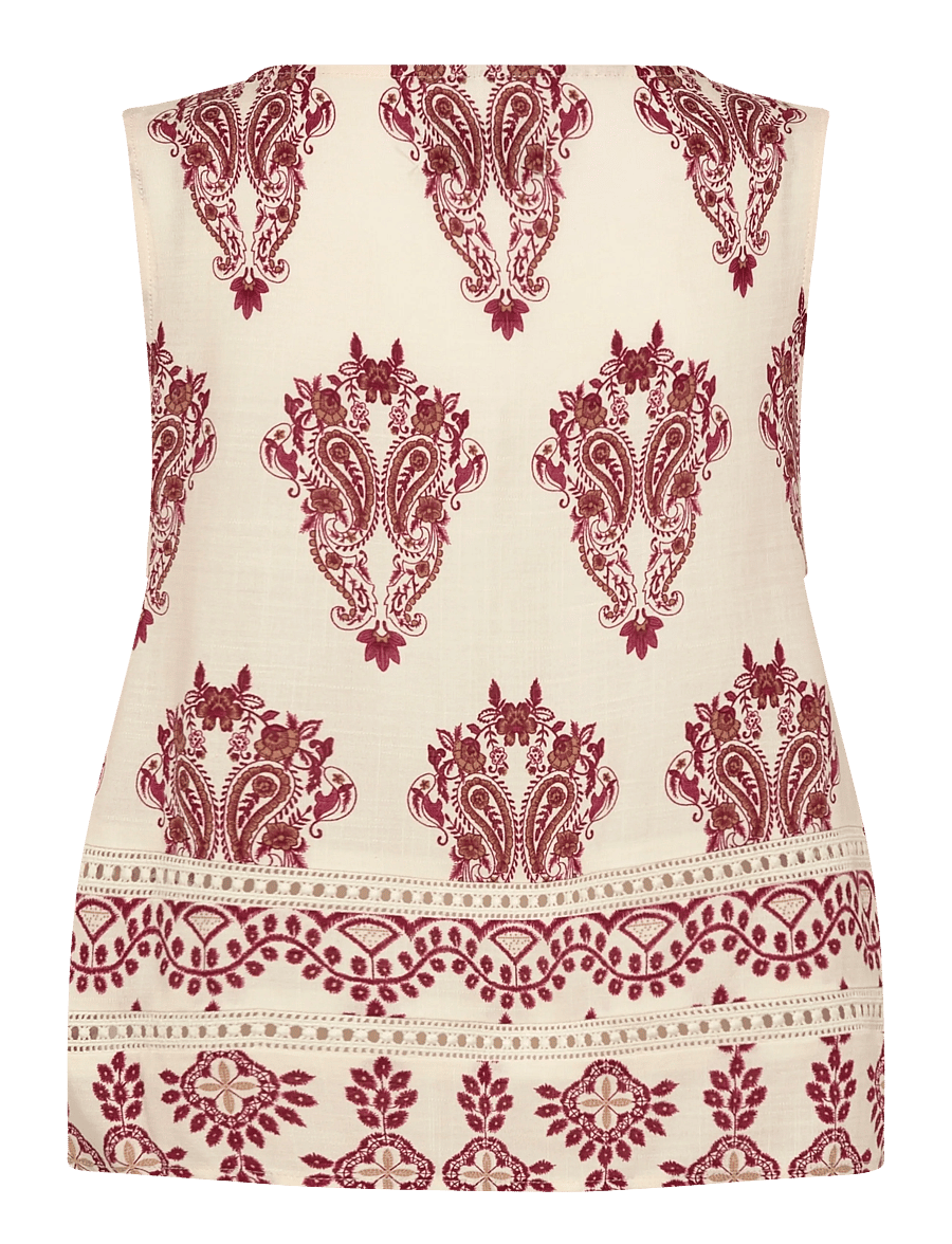Lollys Laundry - PiaLL Top SL - Ärmlösa blusar - creme - 2
