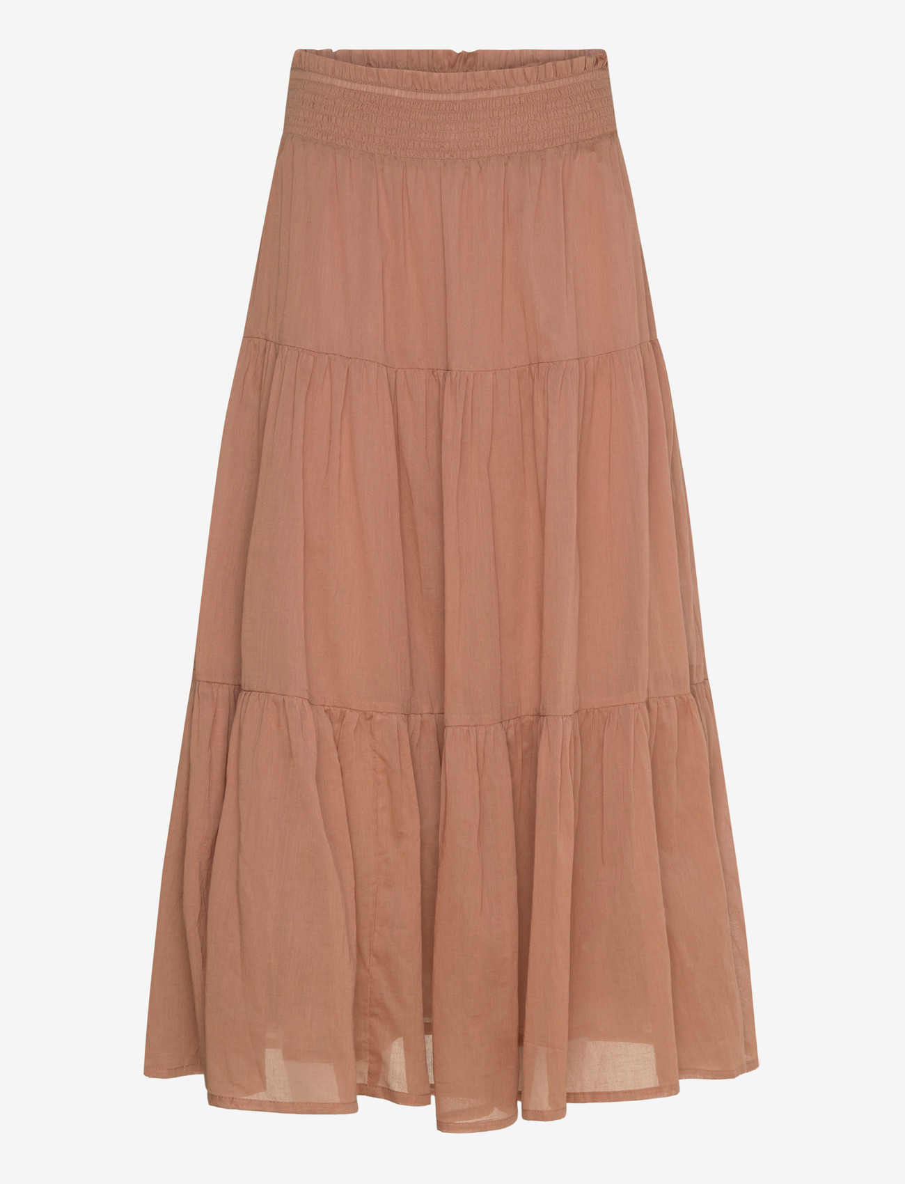 Lollys Laundry - DiamondLL Maxi Skirt - maxi nederdele - camel - 1