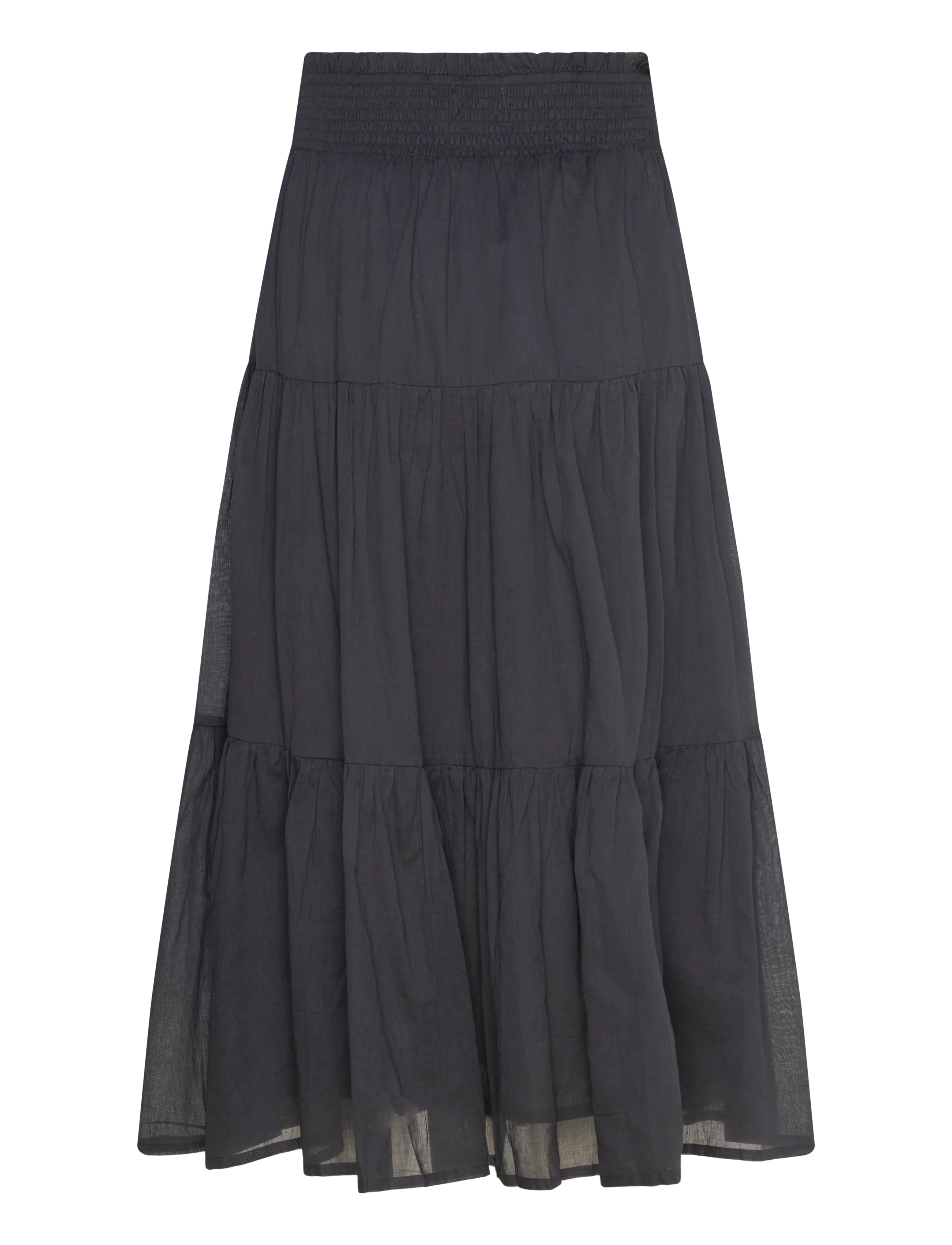 Lollys Laundry - DiamondLL Maxi Skirt - maxi skirts - washed black - 1