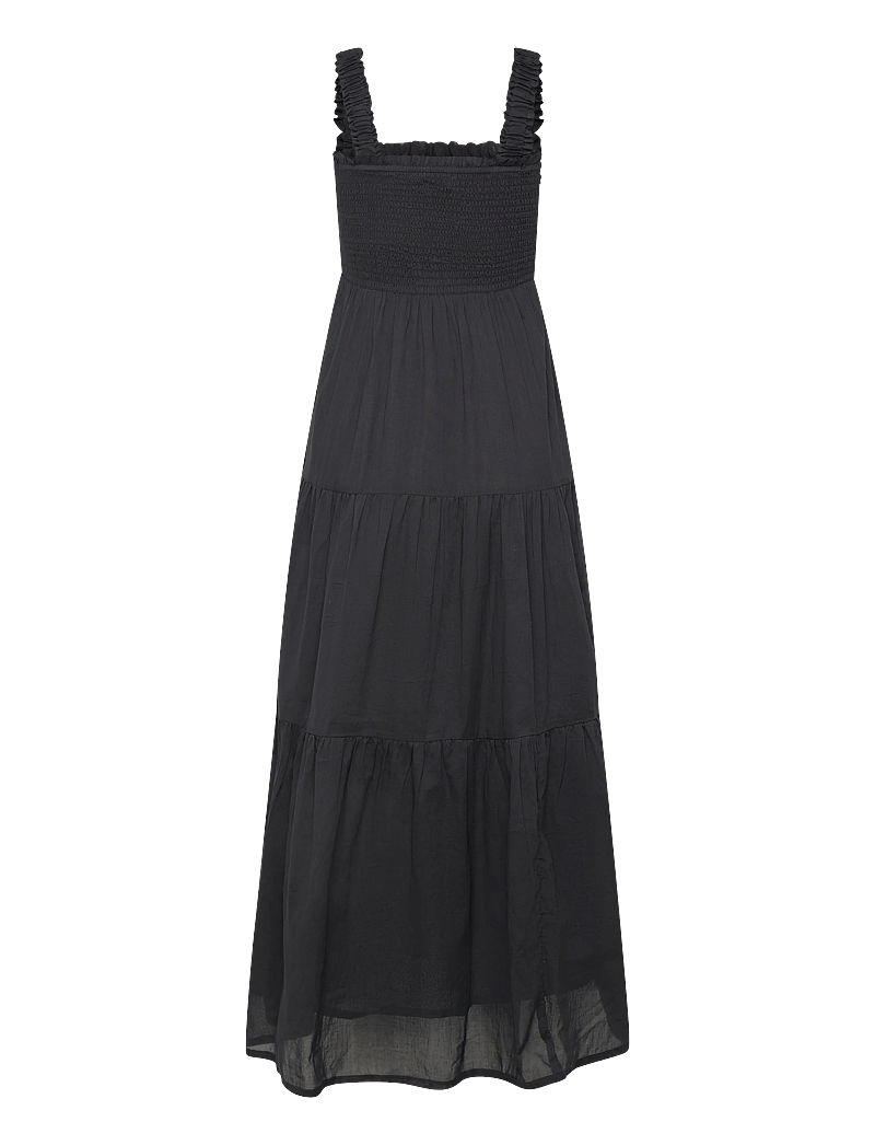 Lollys Laundry - NudaLL Maxi Dress SL - maxi kjoler - washed black - 1
