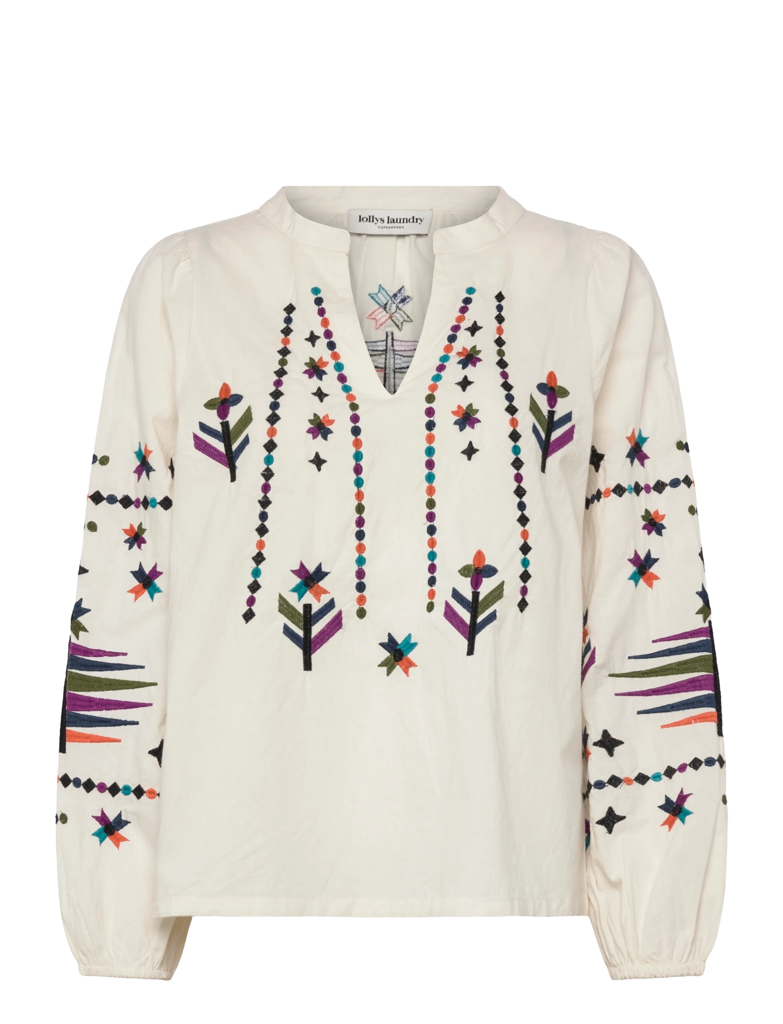 Lollys Laundry BonnieLL Shirt LS - Bluser - WHITE / white