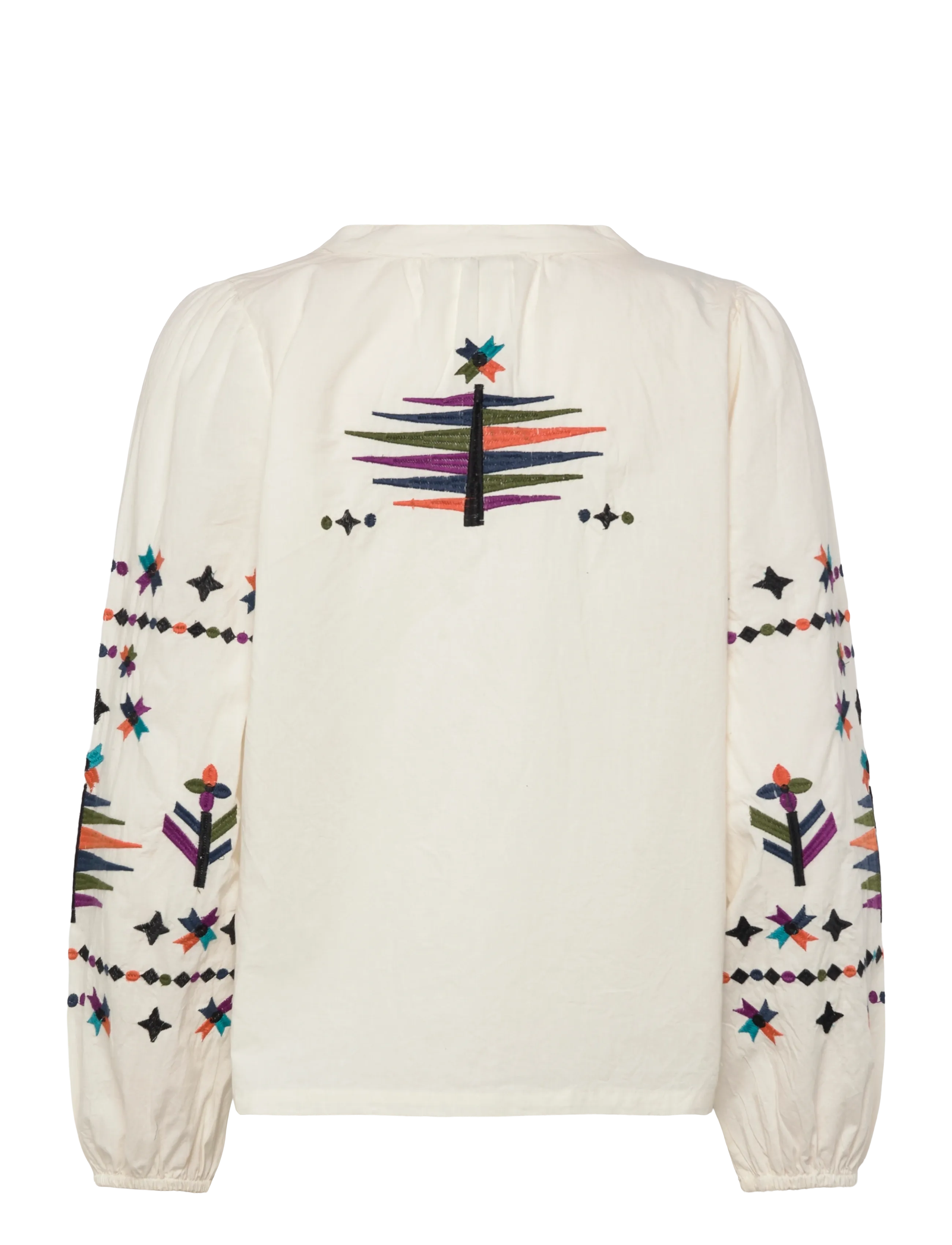 Lollys Laundry - BonnieLL Shirt LS - langärmlige blusen - white - 2