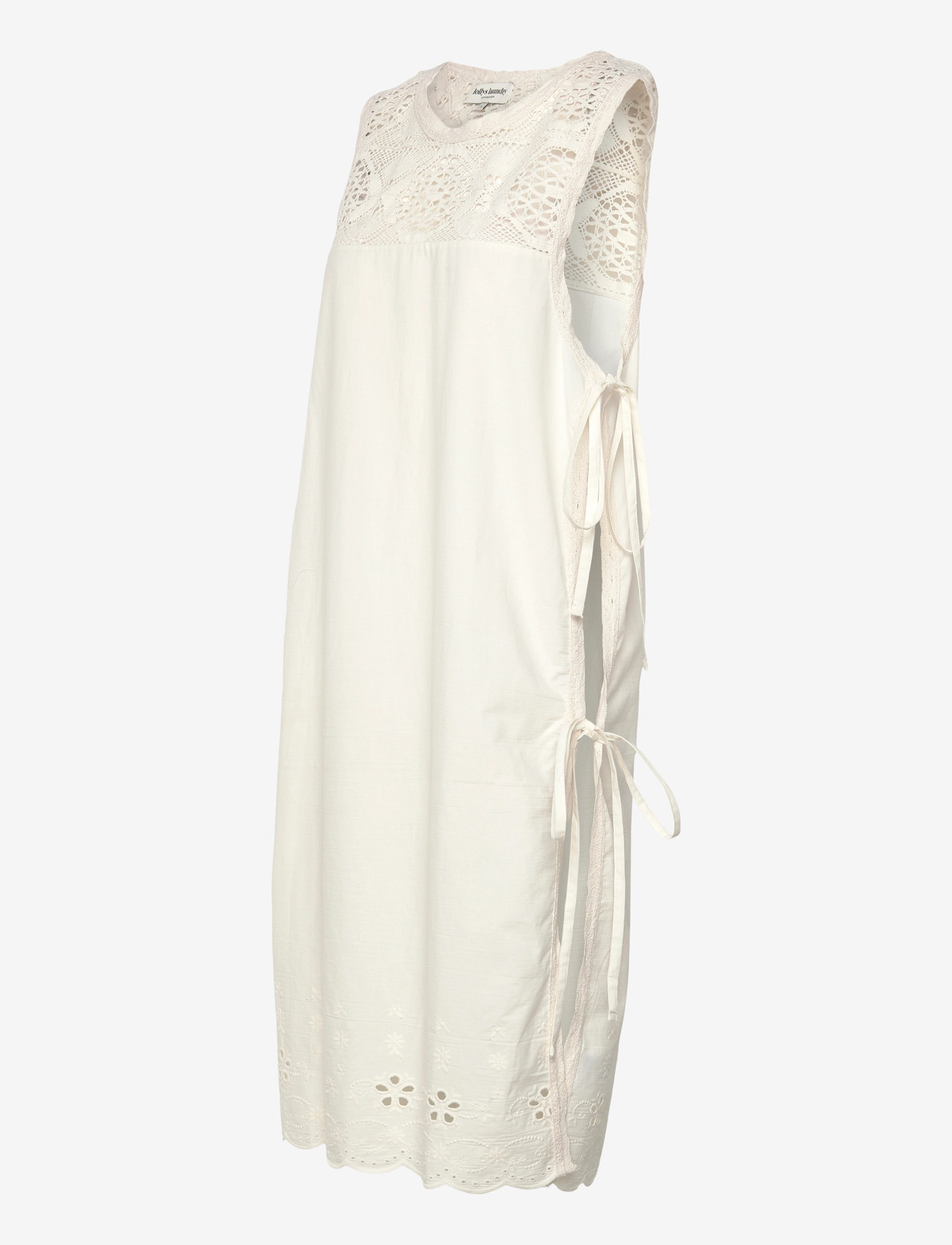 Lollys Laundry - BelloLL Top Long SL - tunikaer - white - 2