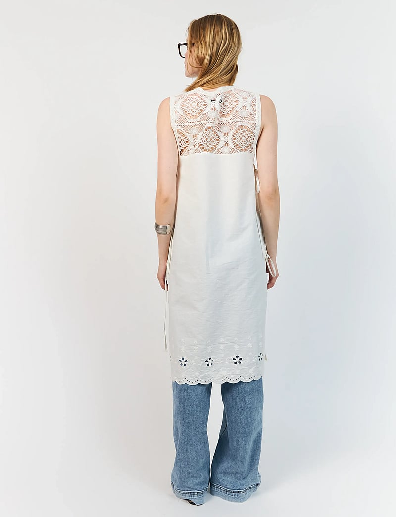 Lollys Laundry - BelloLL Top Long SL - tunikaer - white - 5