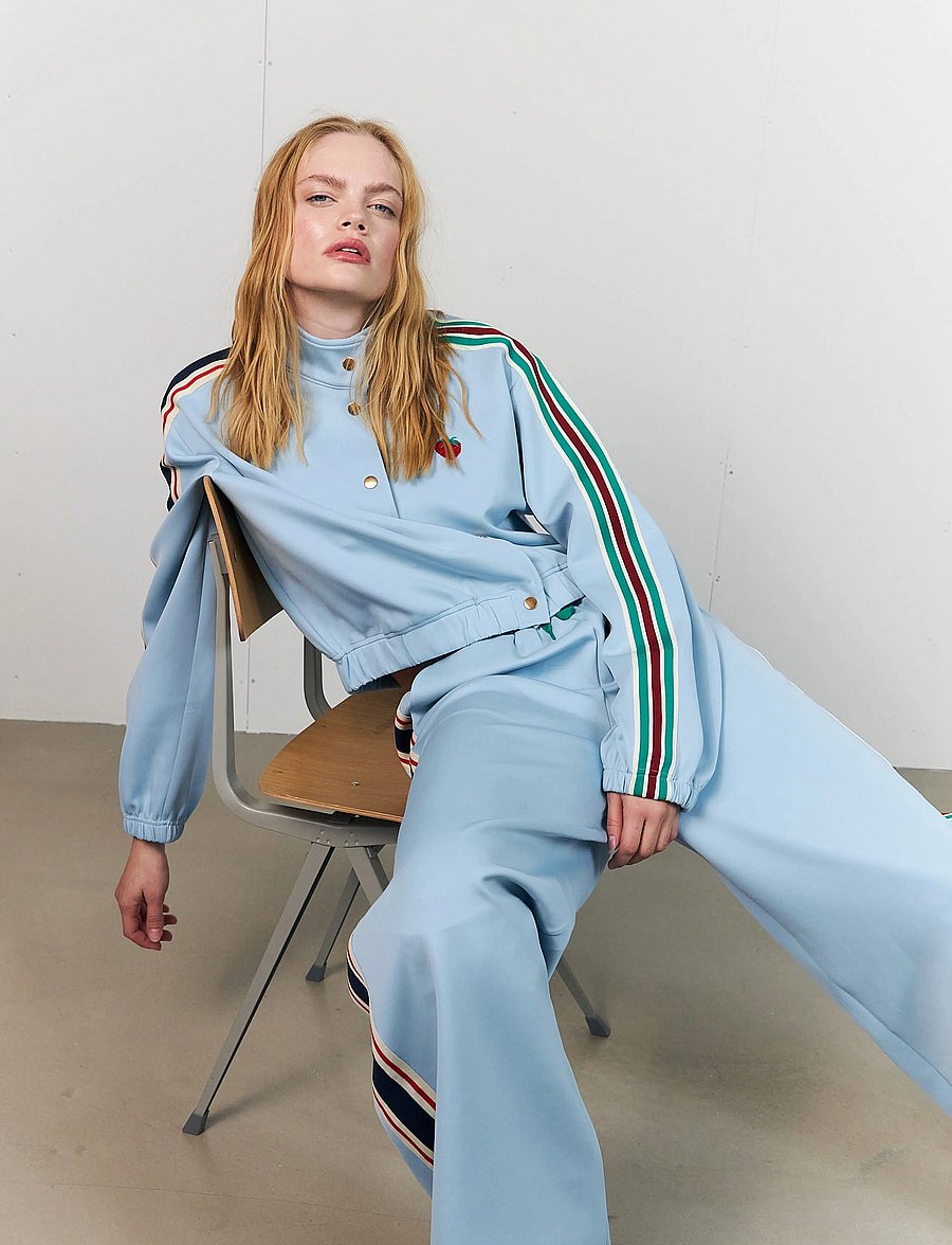 Lollys Laundry - BrooklynnLL Short Jacket LS - vårjackor - light blue - 5