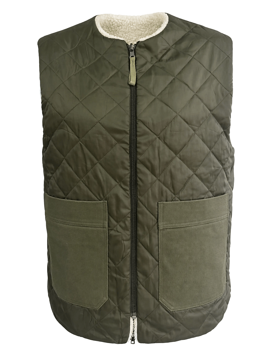 Lollys Laundry - UnityLL Vest SL - kevadjoped - dark green - 1