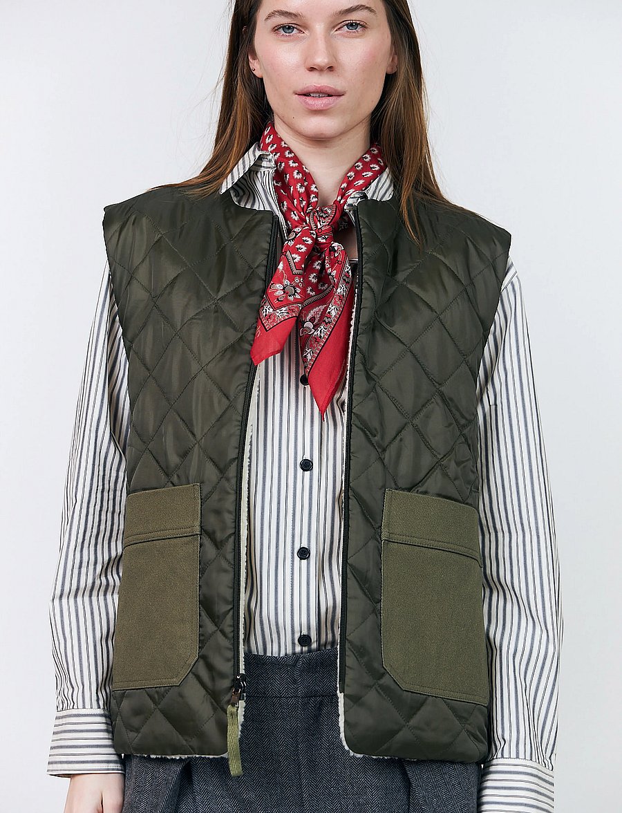 Lollys Laundry - UnityLL Vest SL - kevadjoped - dark green - 4