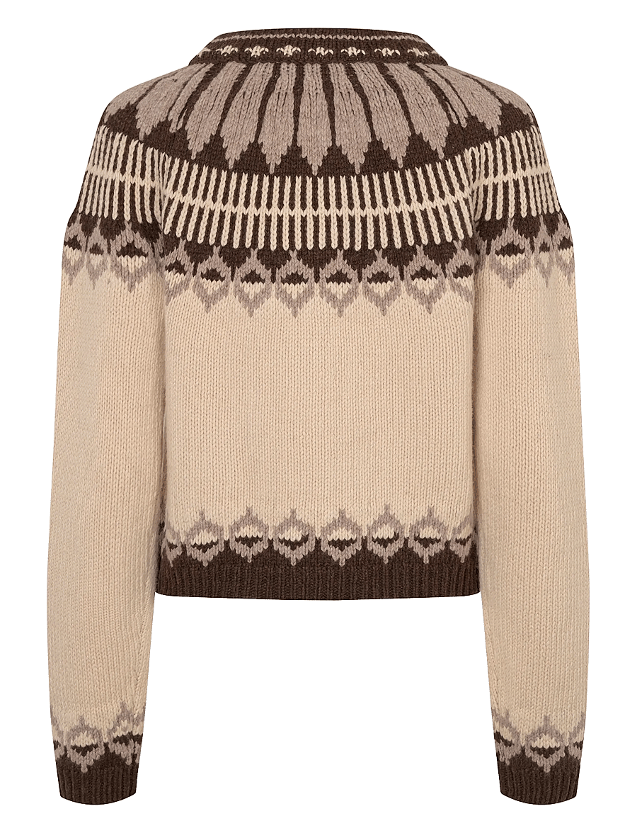 Lollys Laundry - ClareLL Knit Cardigan - cardigans - creme - 2