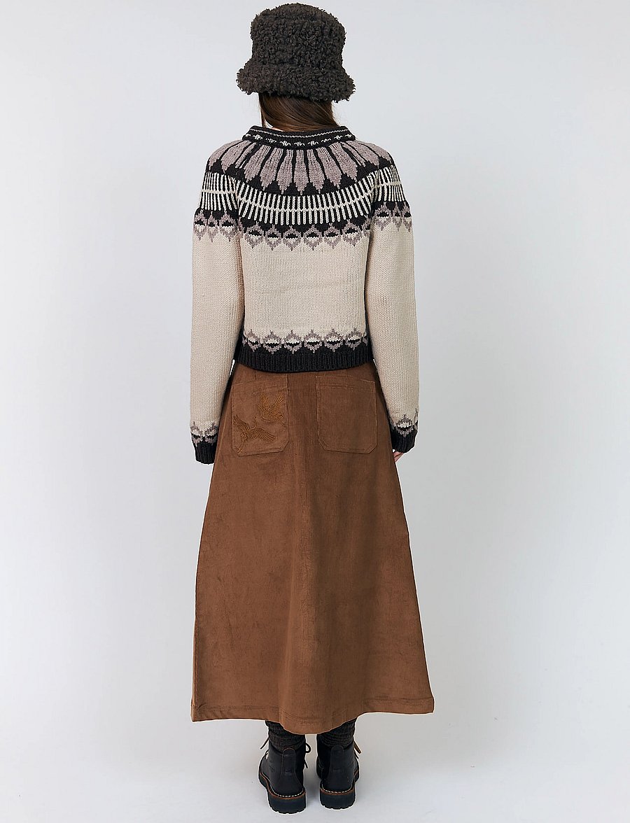 Lollys Laundry - ClareLL Knit Cardigan - cardigans - creme - 4