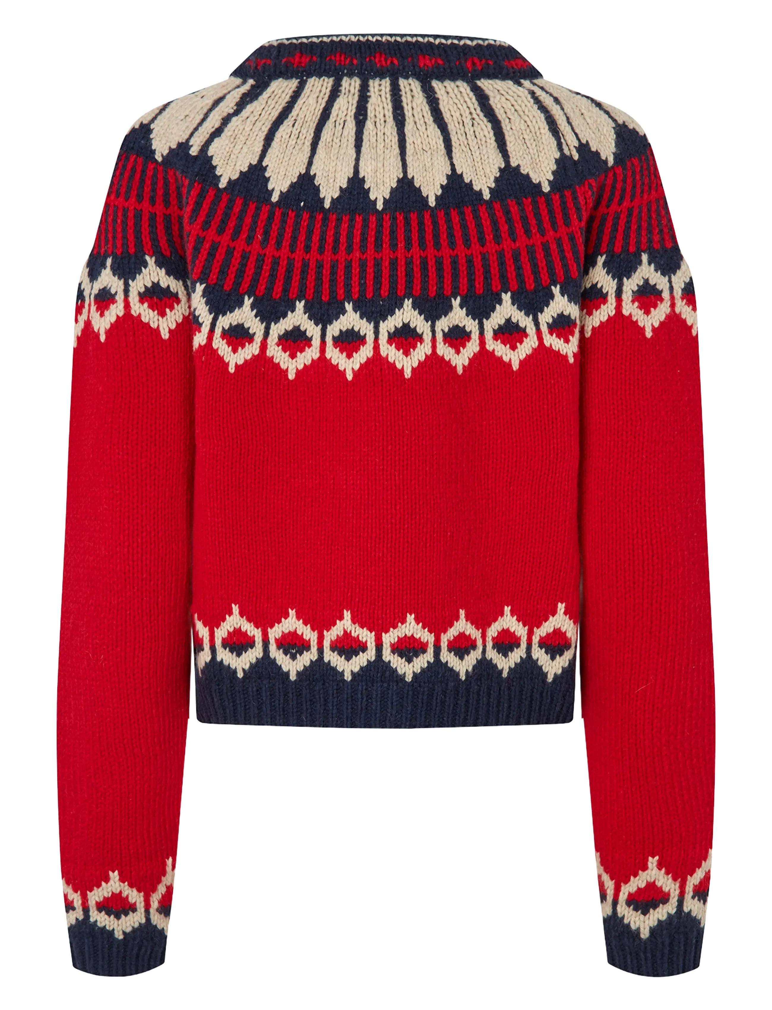 Lollys Laundry - ClareLL Knit Cardigan - cardigans - red - 2