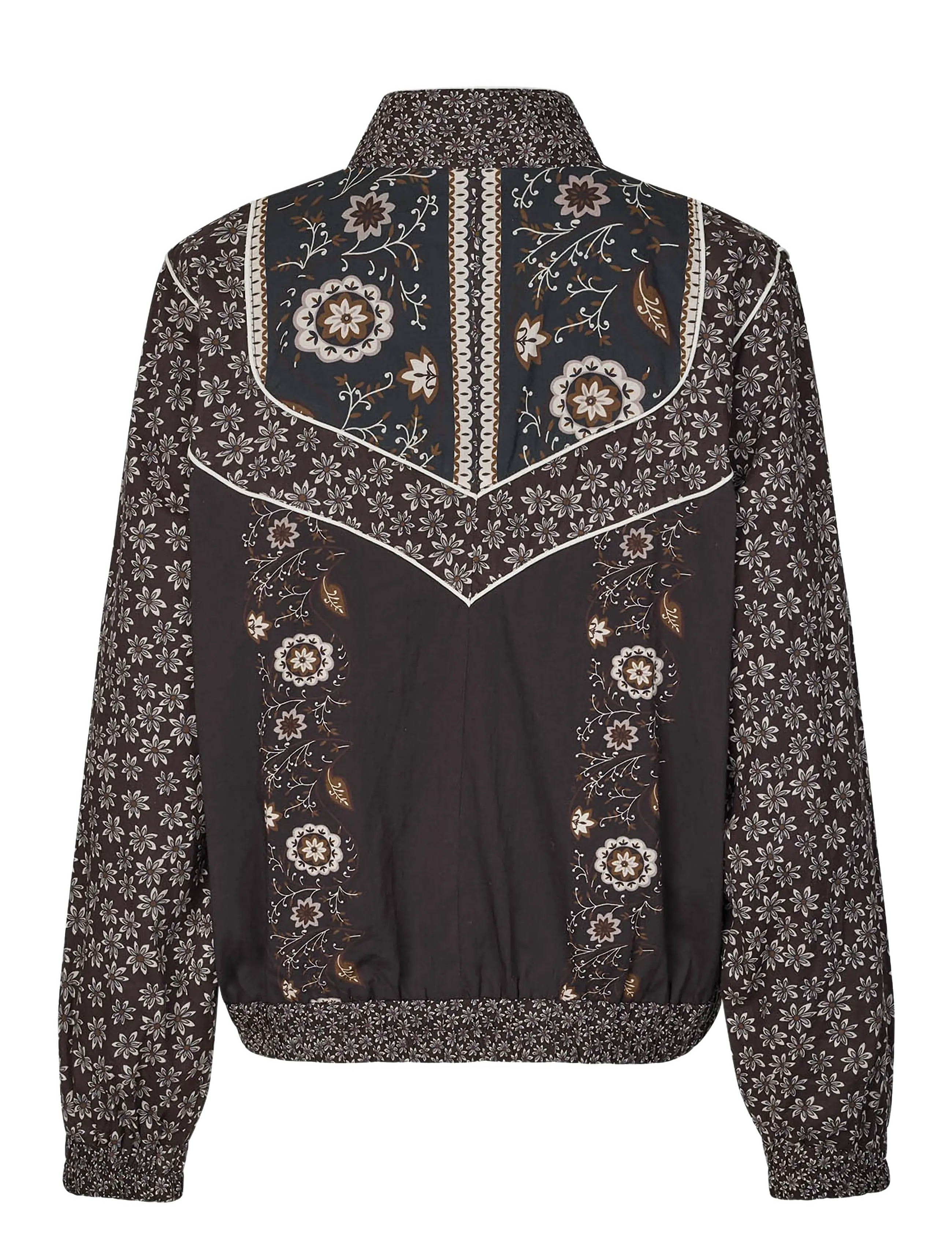 Lollys Laundry - HydraLL Jacket LS - spring jackets - dark mokka - 1