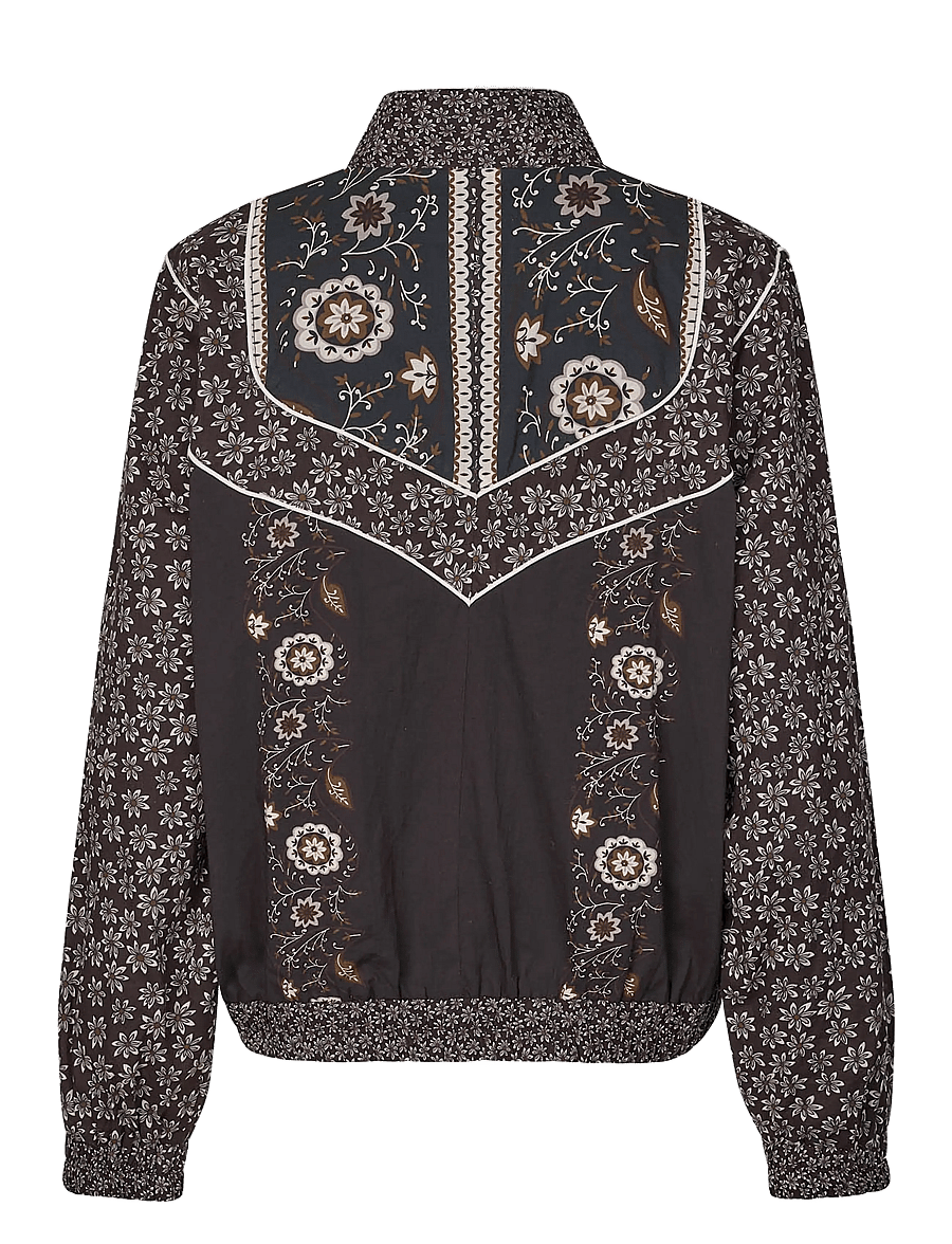 Lollys Laundry - HydraLL Jacket LS - frühlingsjacken - dark mokka - 1