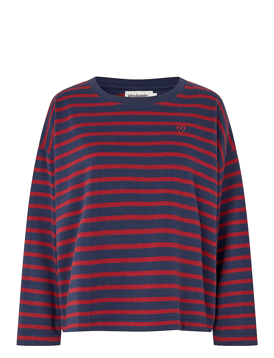 Lollys Laundry - DemiLL Sweatshirt LS - sweatshirts - bordeaux - 1