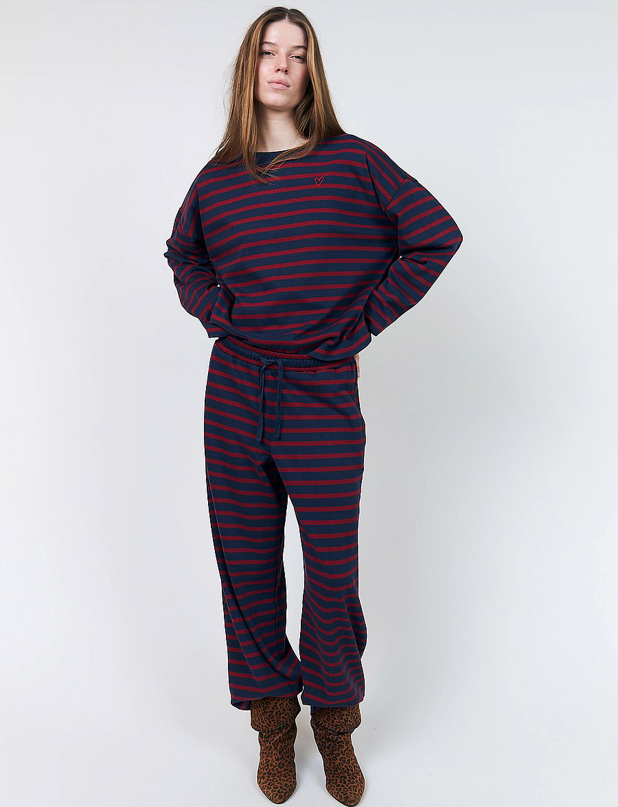 Lollys Laundry - DemiLL Sweatshirt LS - sweatshirts - bordeaux - 0