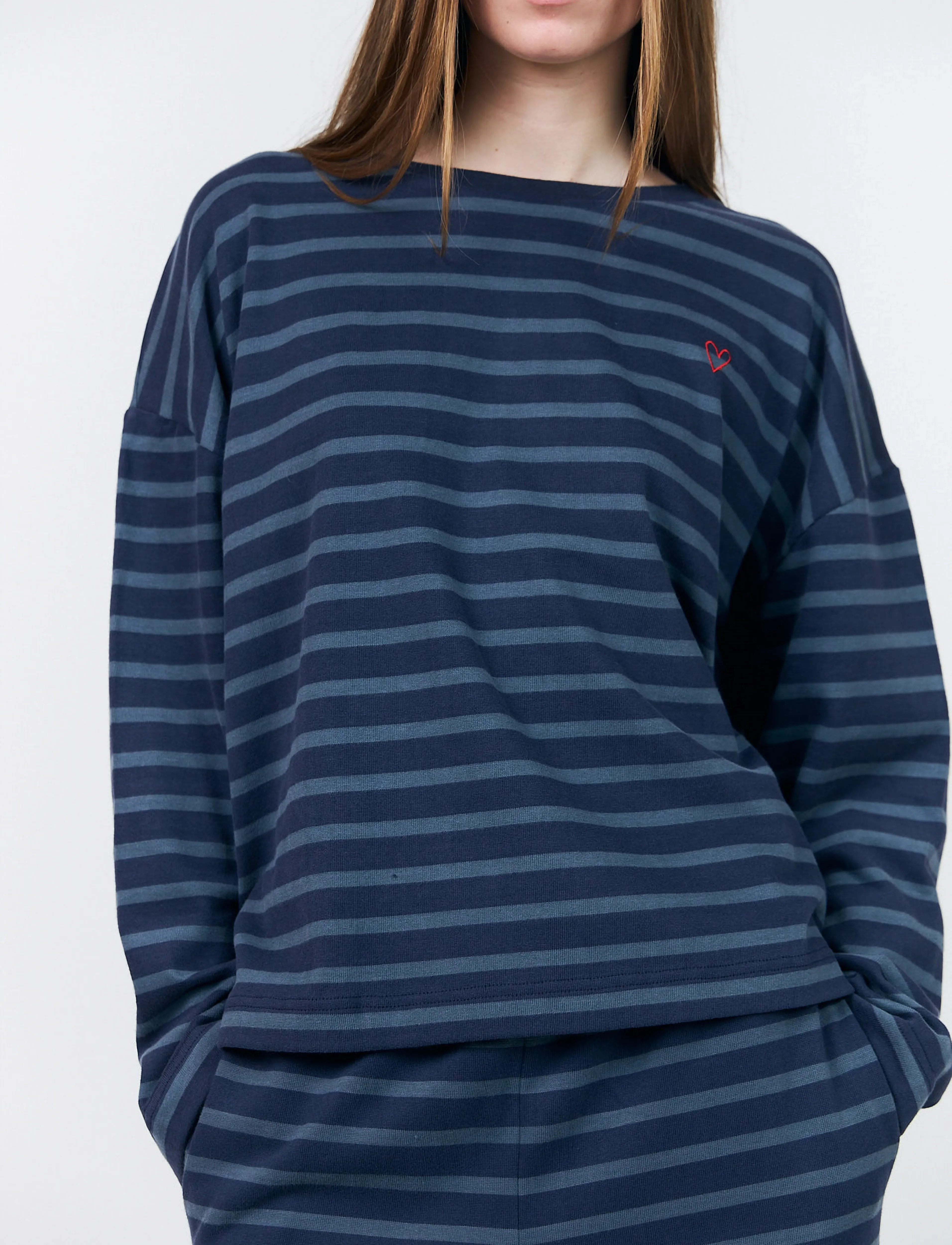 Lollys Laundry - DemiLL Sweatshirt LS - modetrender - dark blue - 3