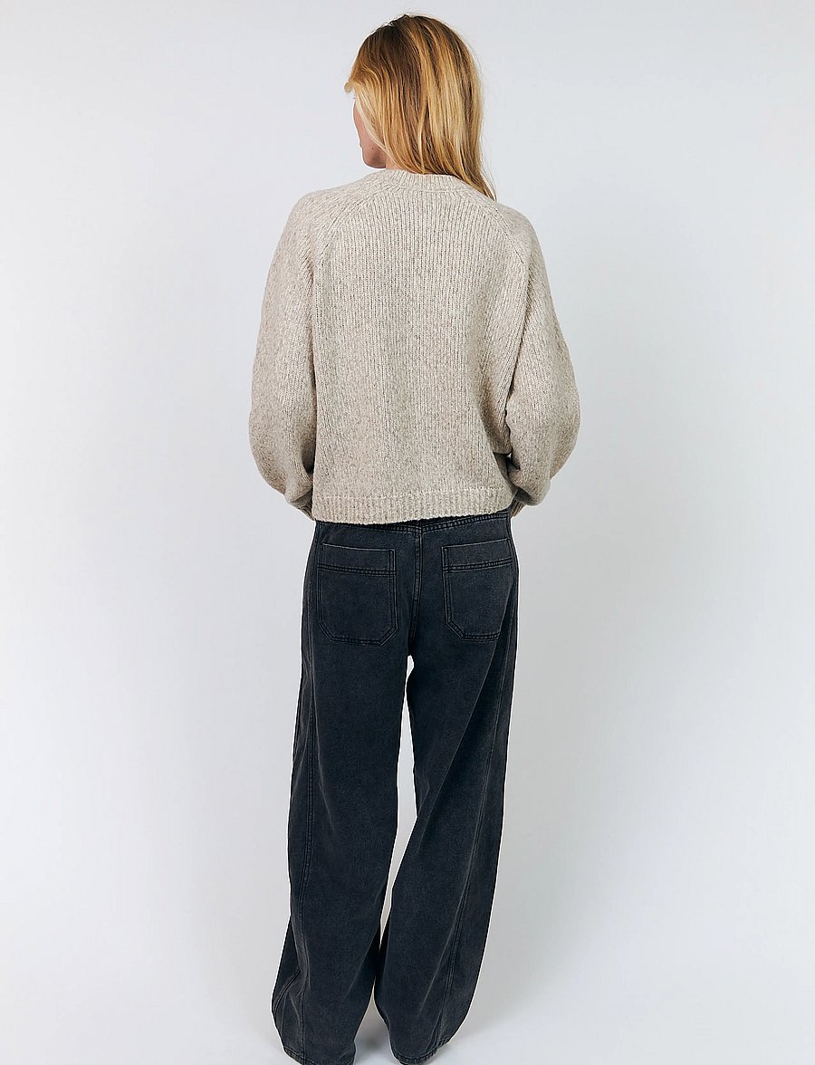 Lollys Laundry - NovaLL Knit Cardigan - strickjacken - creme - 3