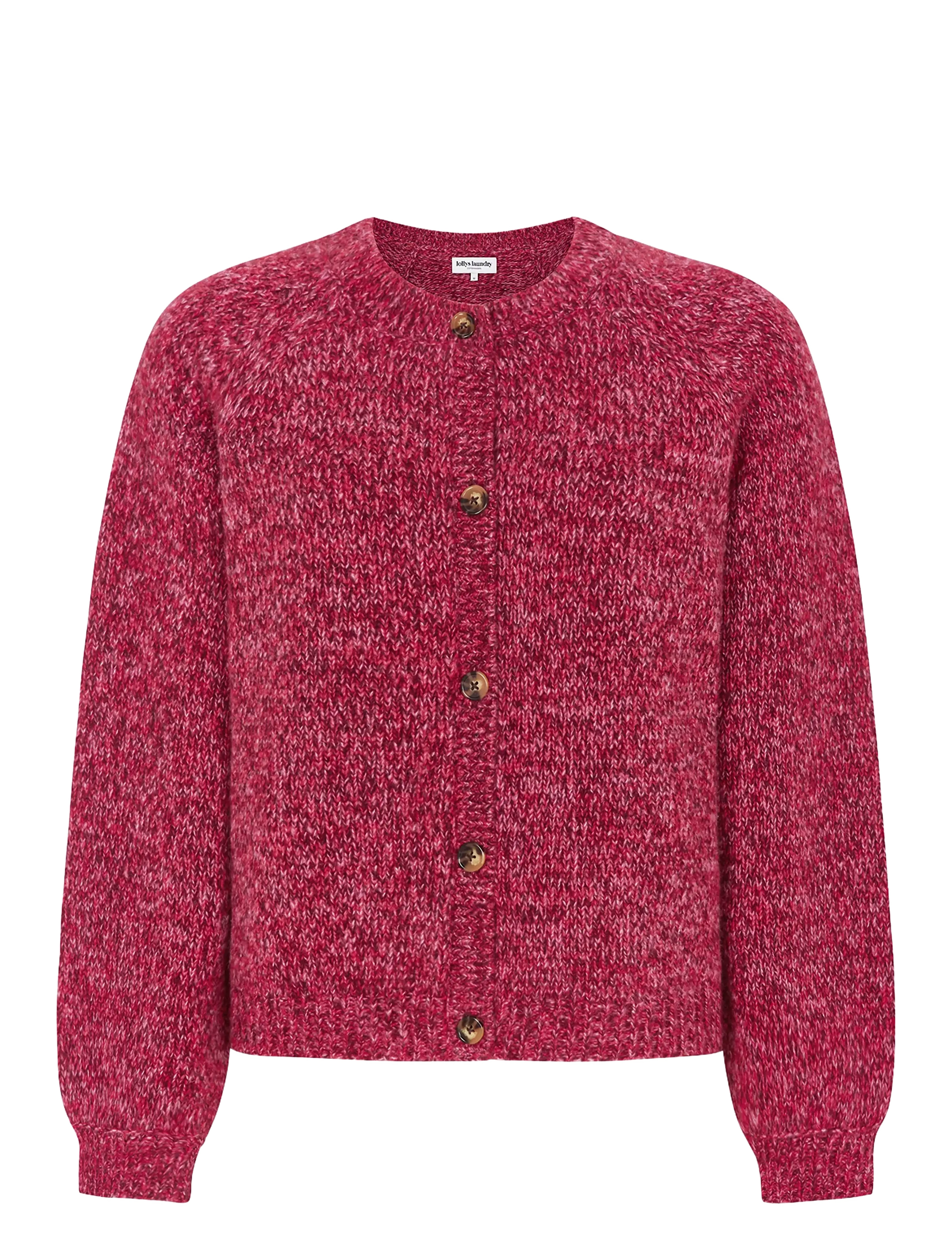 Lollys Laundry NovaLL Knit Cardigan - Knitwear - PINK / pink/rose