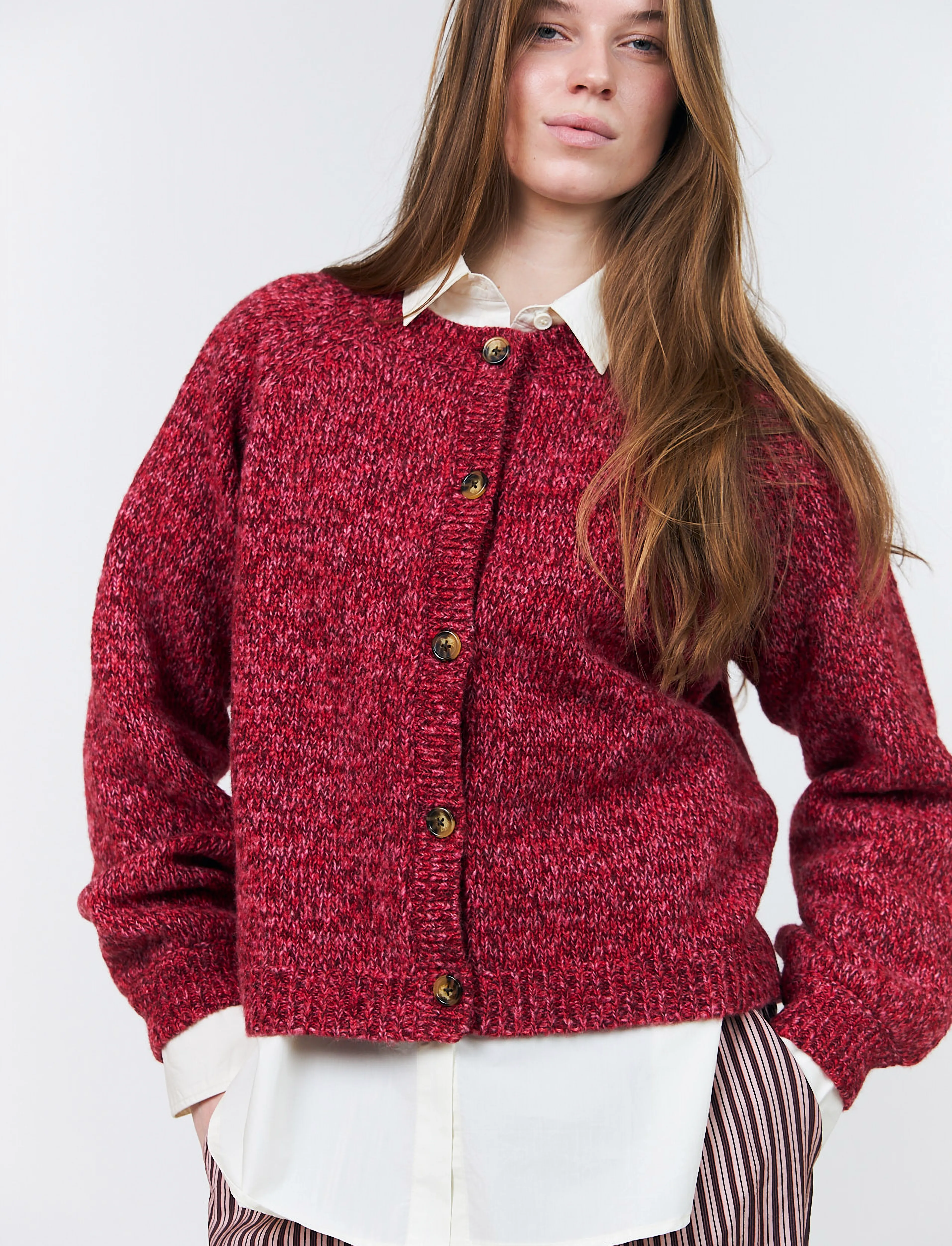 Lollys Laundry - NovaLL Knit Cardigan - pink - 4