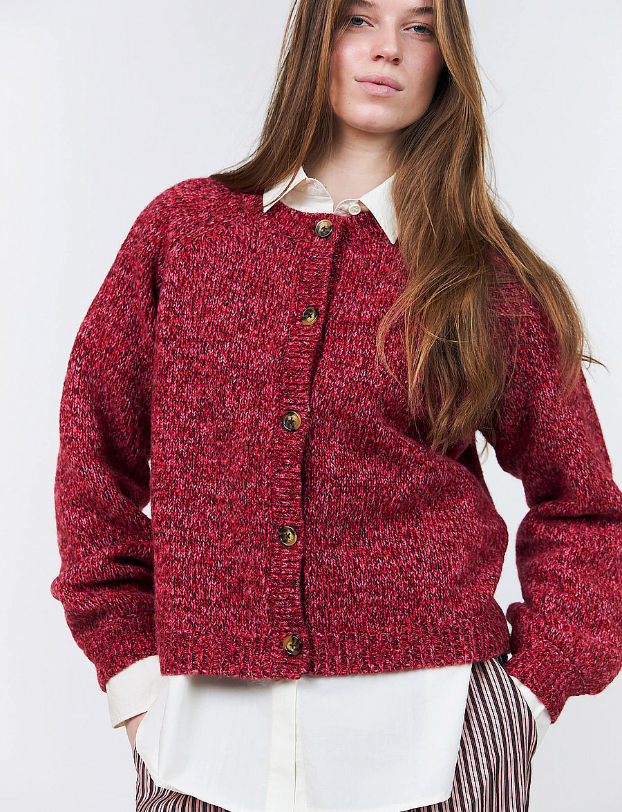Lollys Laundry - NovaLL Knit Cardigan - pink - 4