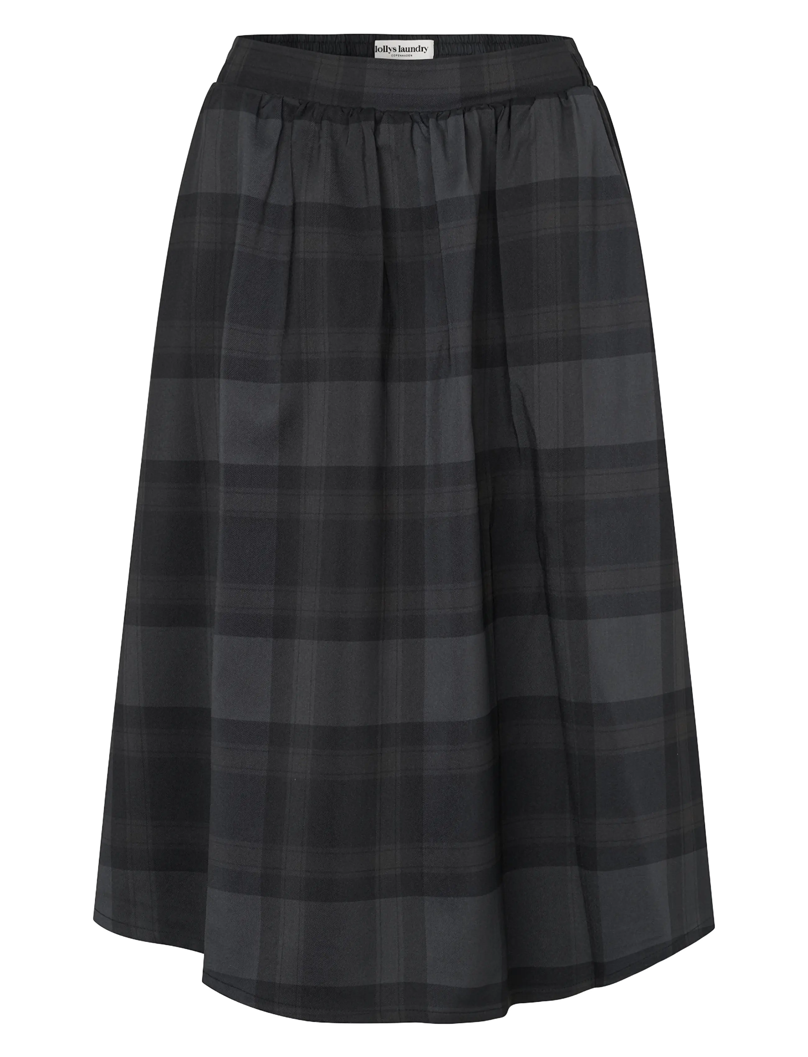 Lollys Laundry EllaLL Midi Skirt - Everyday Style - DARK GREY / grey