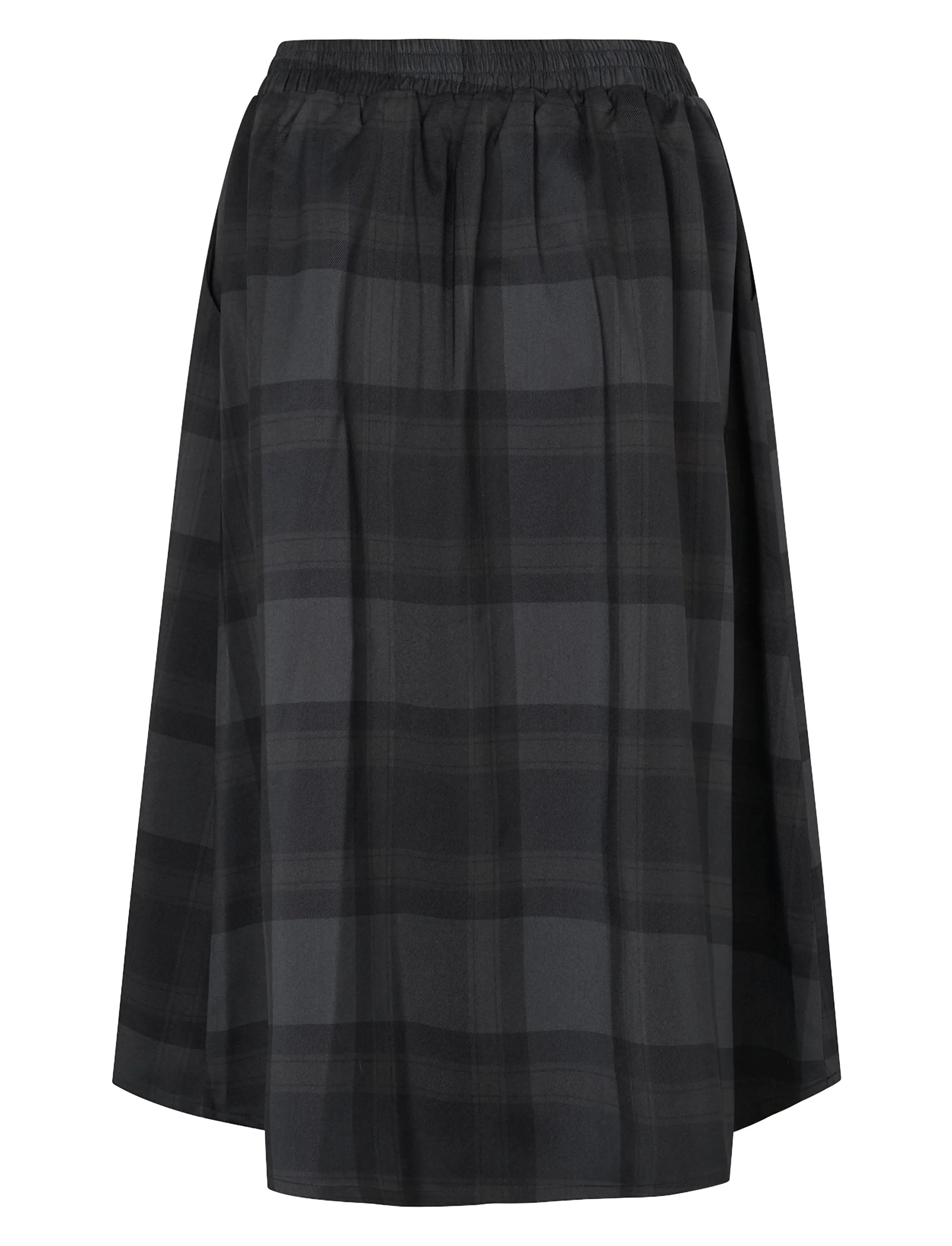 Lollys Laundry - EllaLL Midi Skirt - midi skirts - dark grey - 2