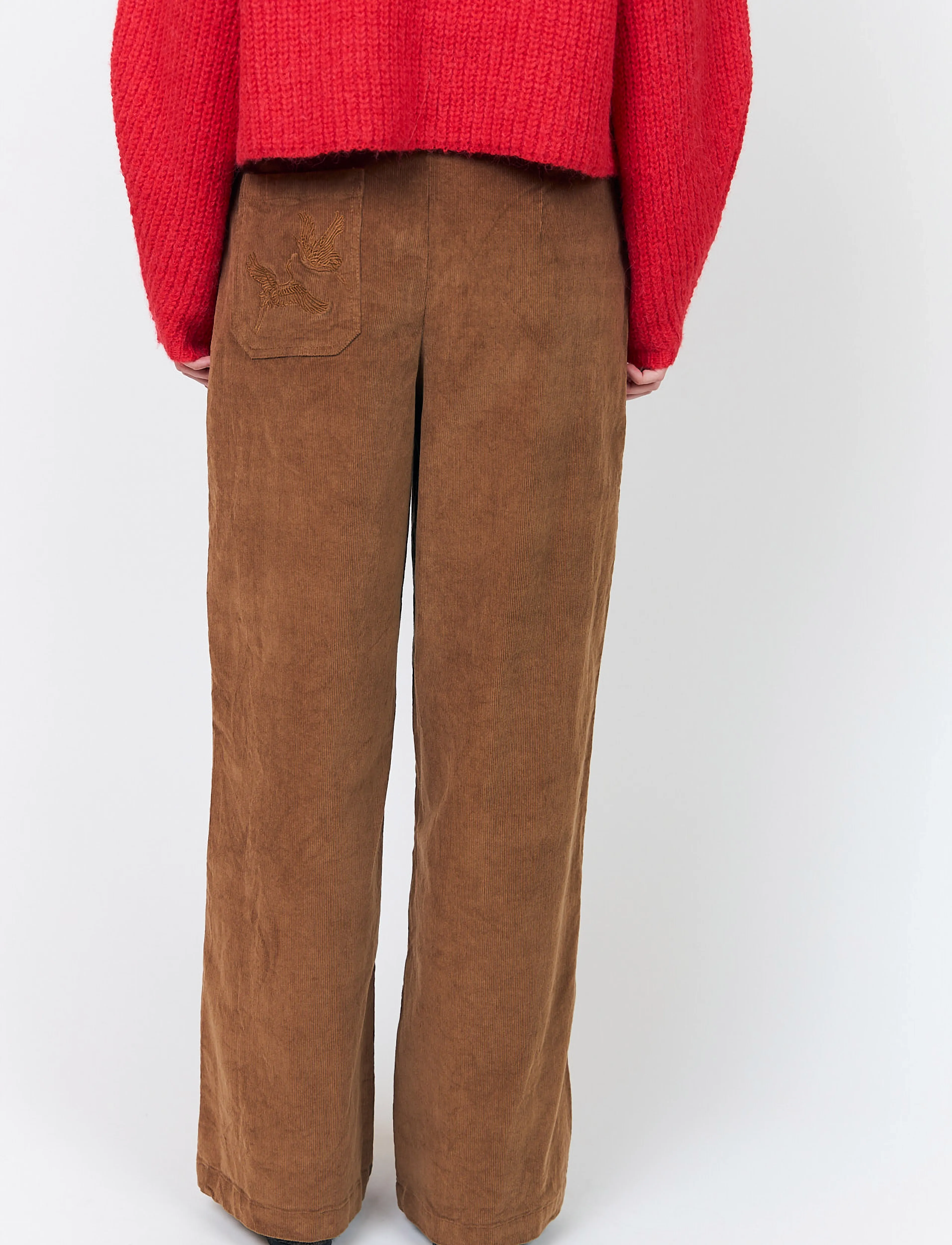 Lollys Laundry - RingoLL Pants - wide leg trousers - hazel - 3