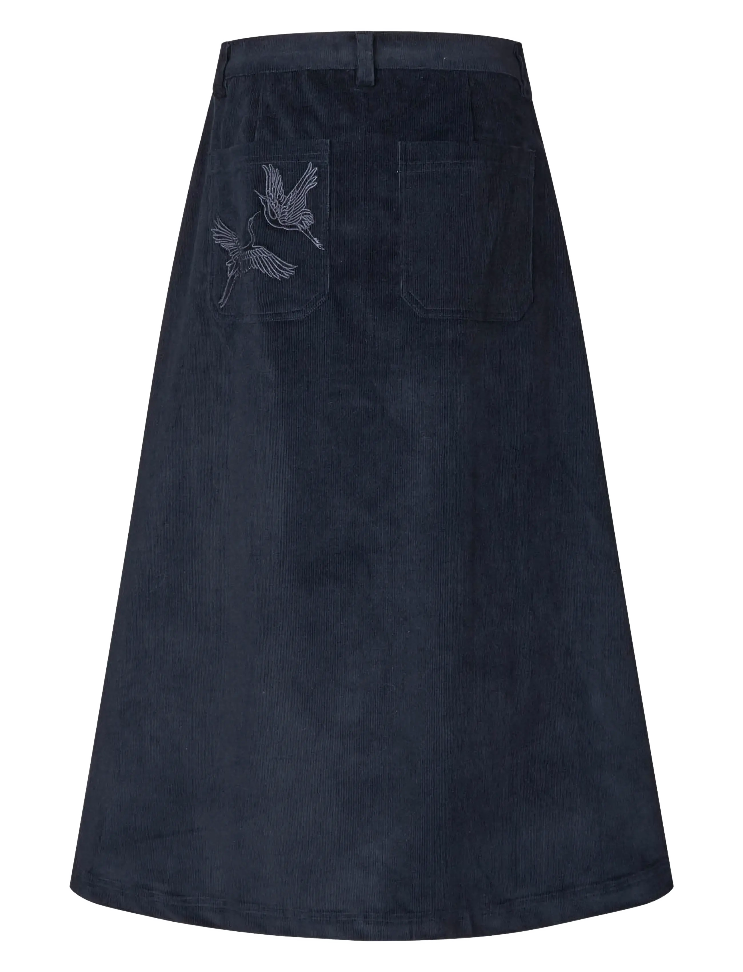 Lollys Laundry - UnaLL Maxi Skirt - maxi skirts - dark blue - 2