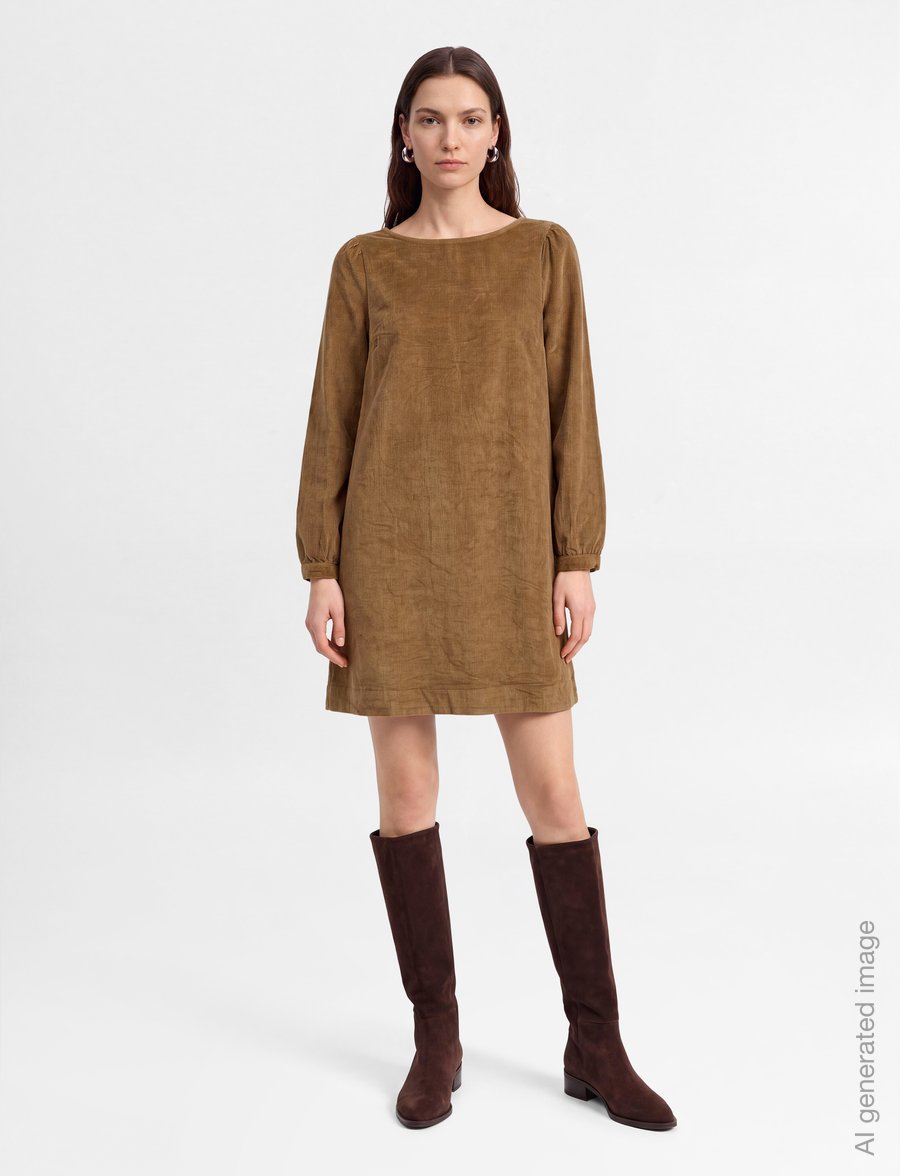 Lollys Laundry - CarlaLL Short Dress - kurze kleider - hazel - 0