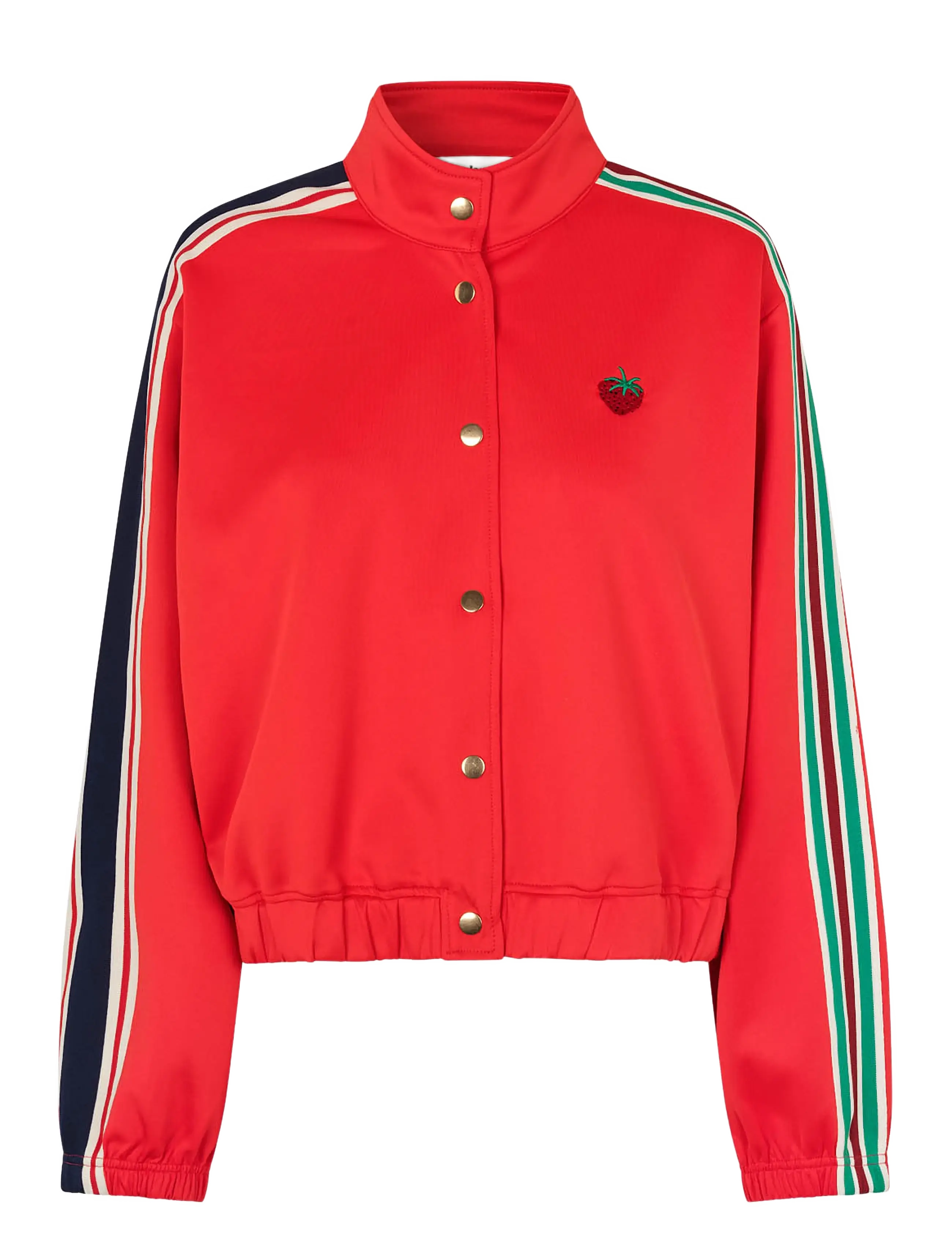 Lollys Laundry - BrooklynnLL Short Jacket LS - leichte jacken - red - 1