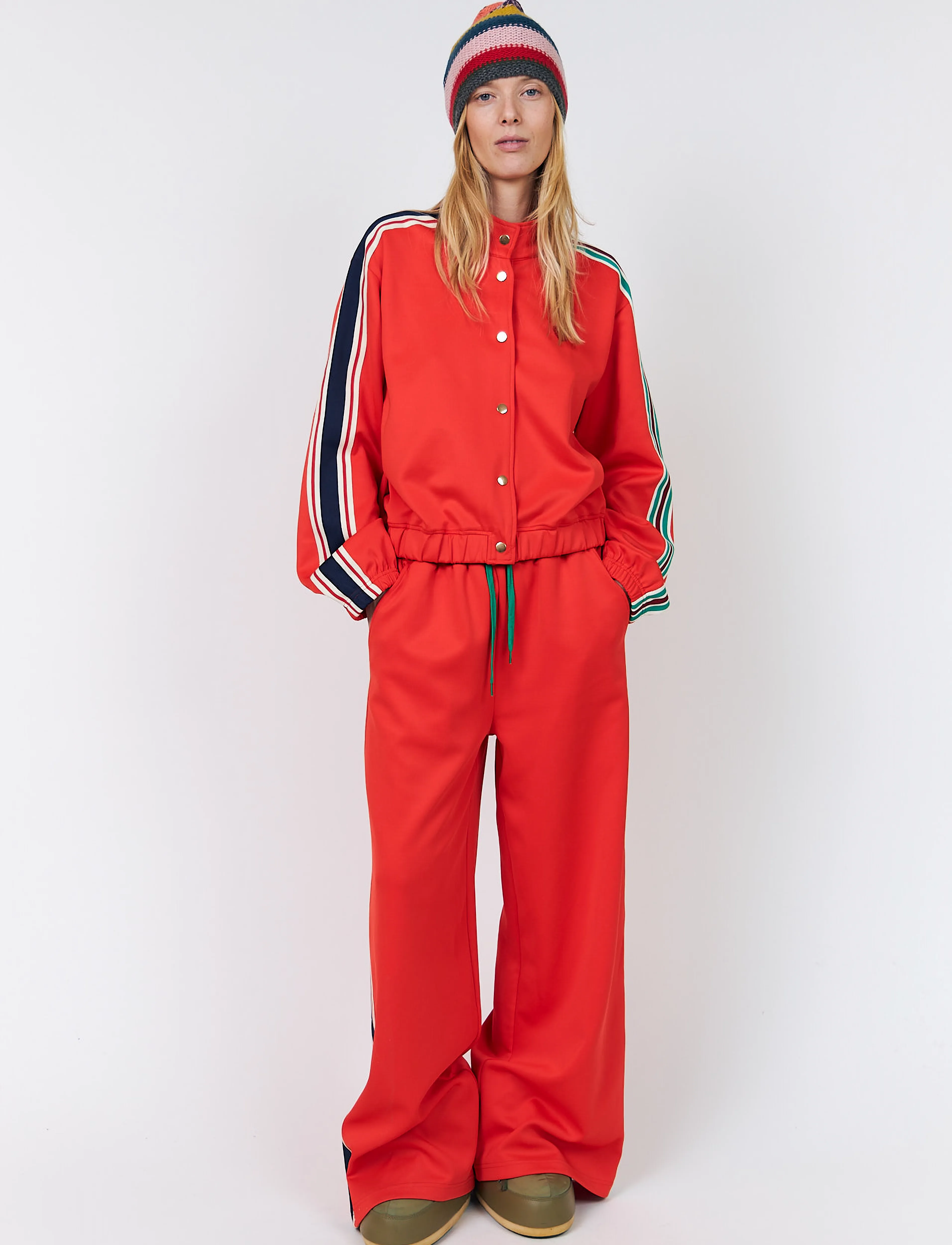Lollys Laundry BrooklynnLL Short Jacket LS - Jacken - RED / red