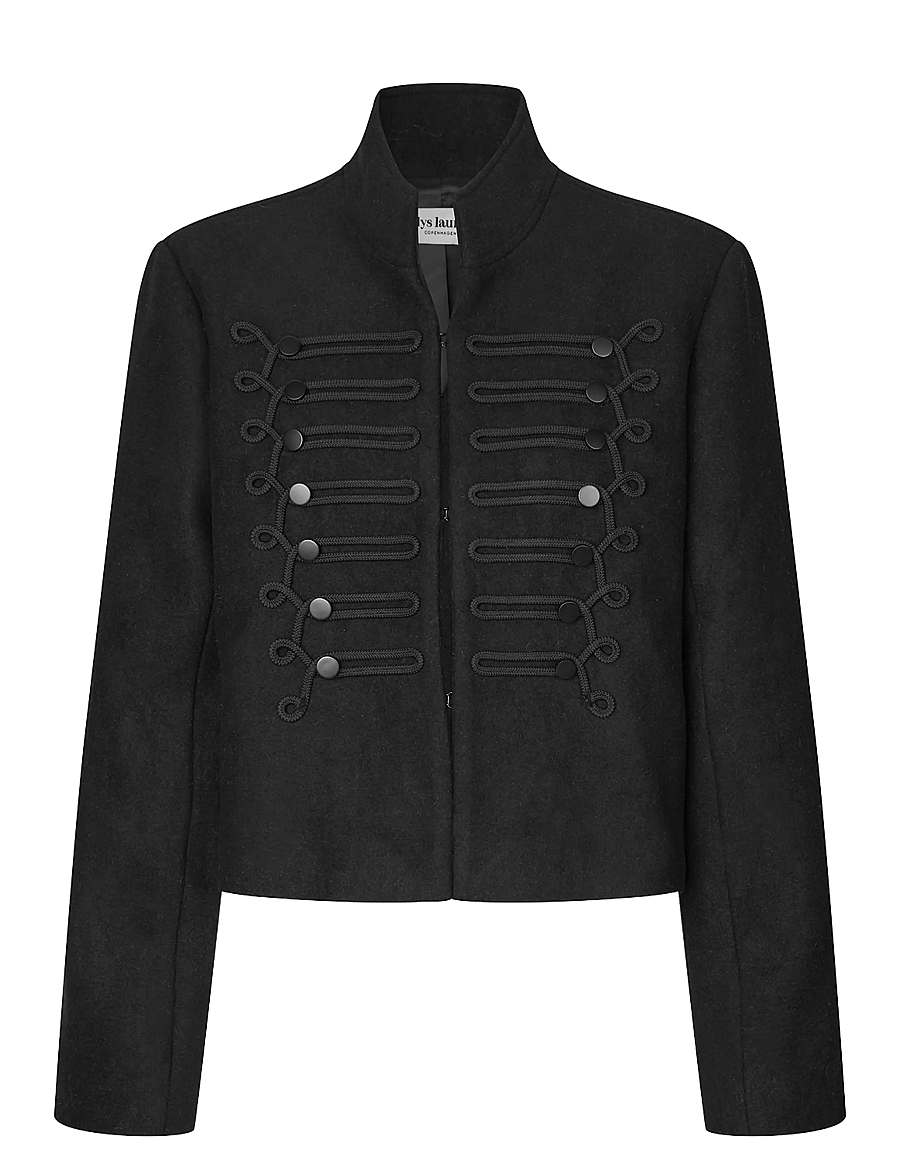 Lollys Laundry - JeromeLL Blazer LS - korta kavajer - black - 1